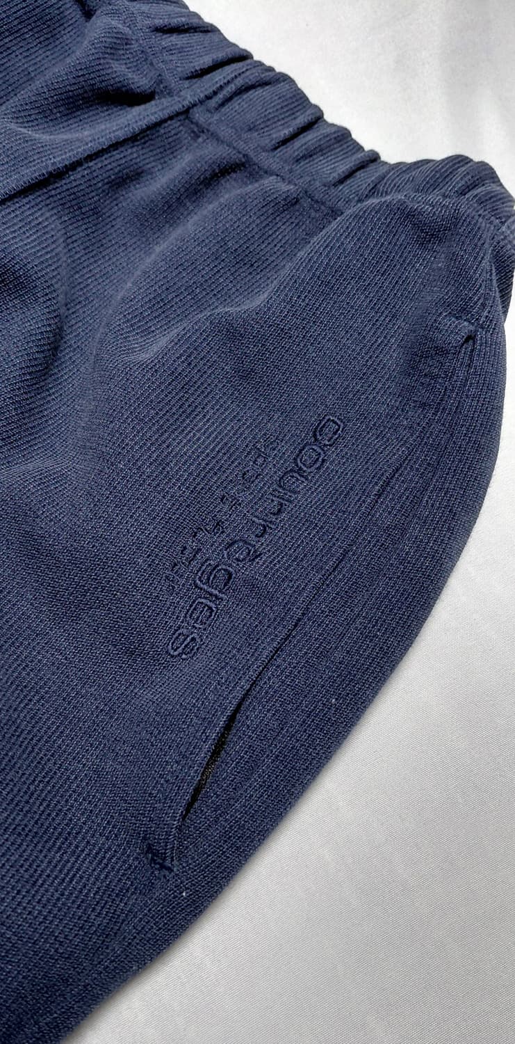 [M/네이비] 꾸레쥬(Courreges) x 데상트 핀턱 조거 팬츠 상품이미지1