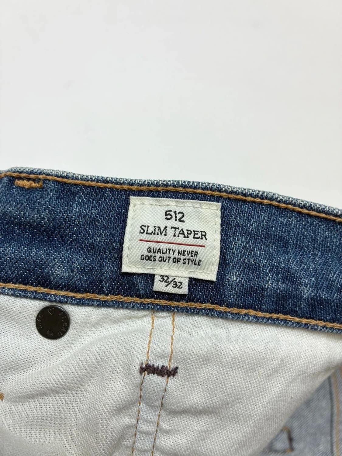 리바이스 512 재팬 슬림 테이퍼드 데님 팬츠 PN8496 상품이미지8