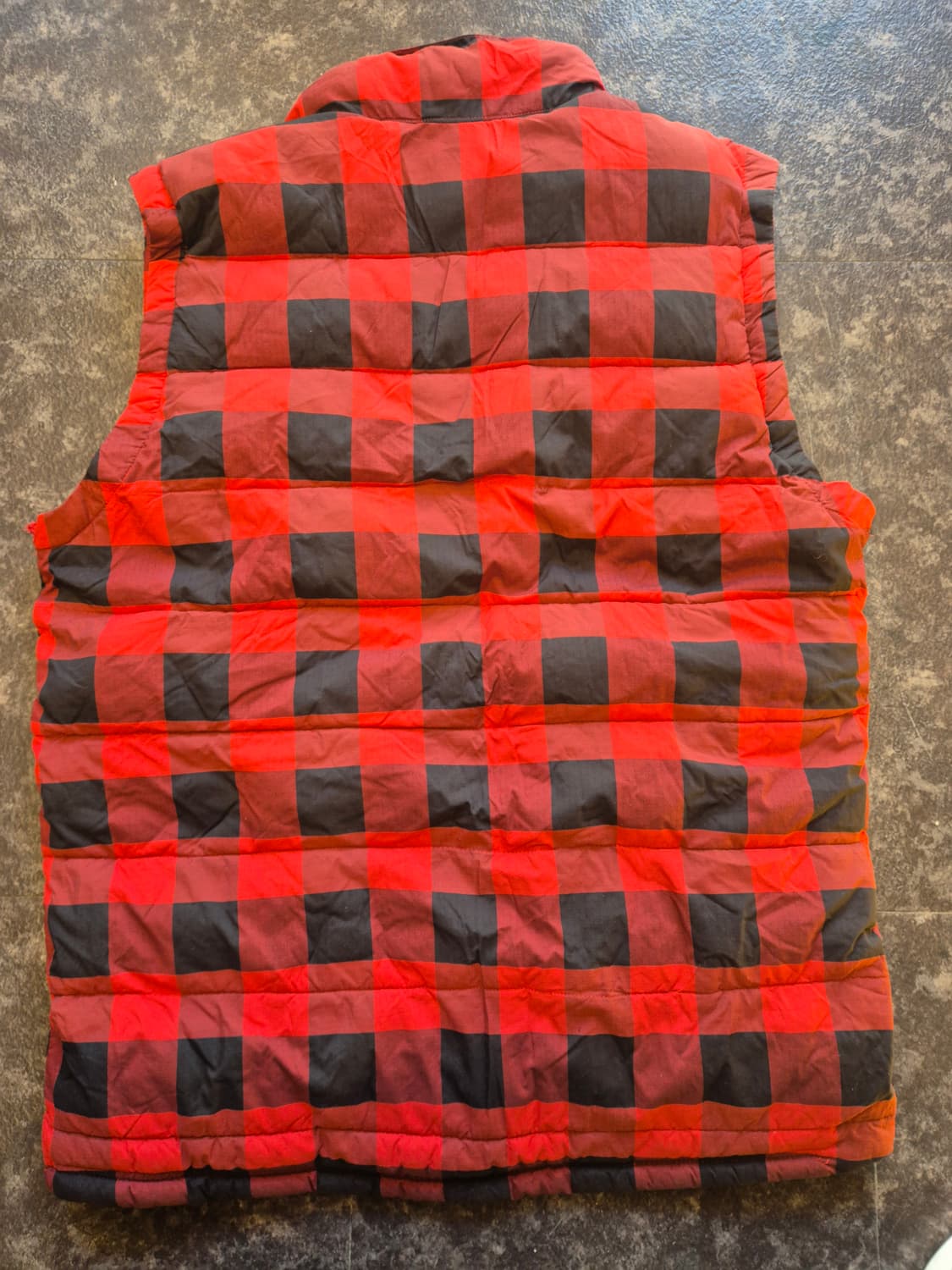 아디다스 체크(화이어버드)패딩 조끼 M 상품이미지6