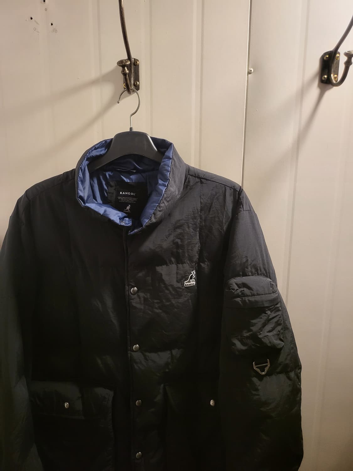 [100]캉골 덕다운 블랙 패딩 상품이미지2