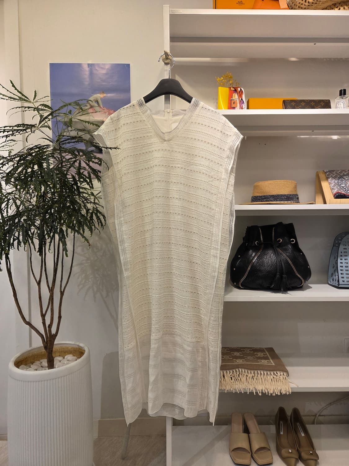 KUHO 구호 레이스 민소매 원피스 상품이미지1