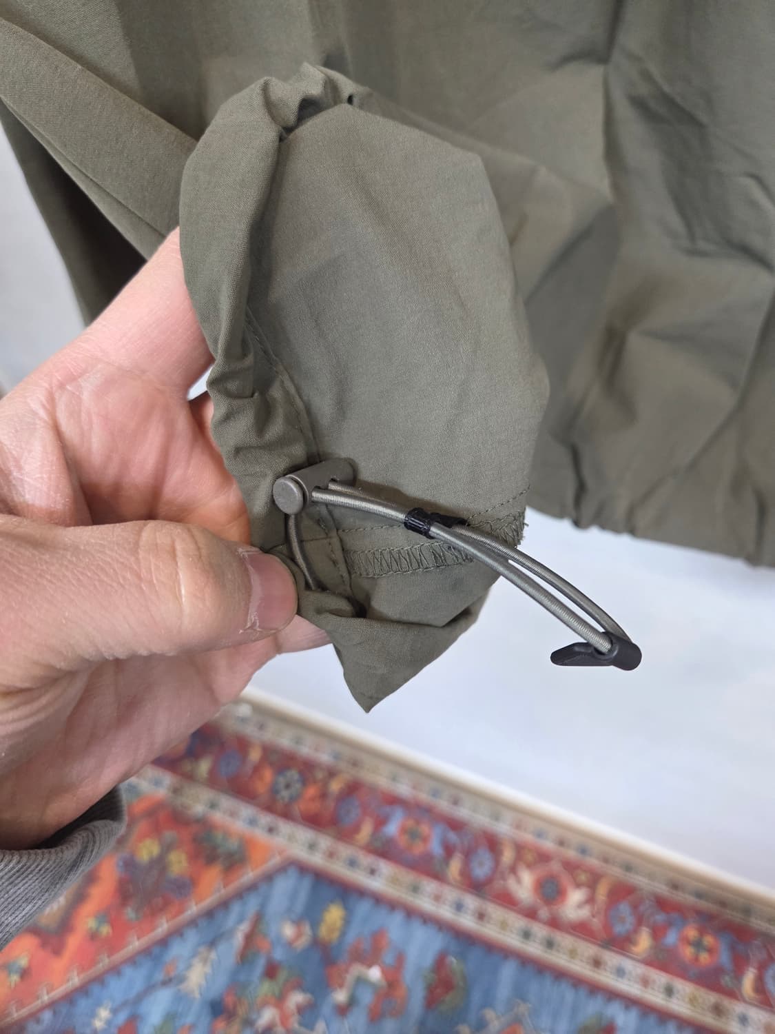 미즈노 신형 스몰로고 웜업 우븐자켓 L 상품이미지9