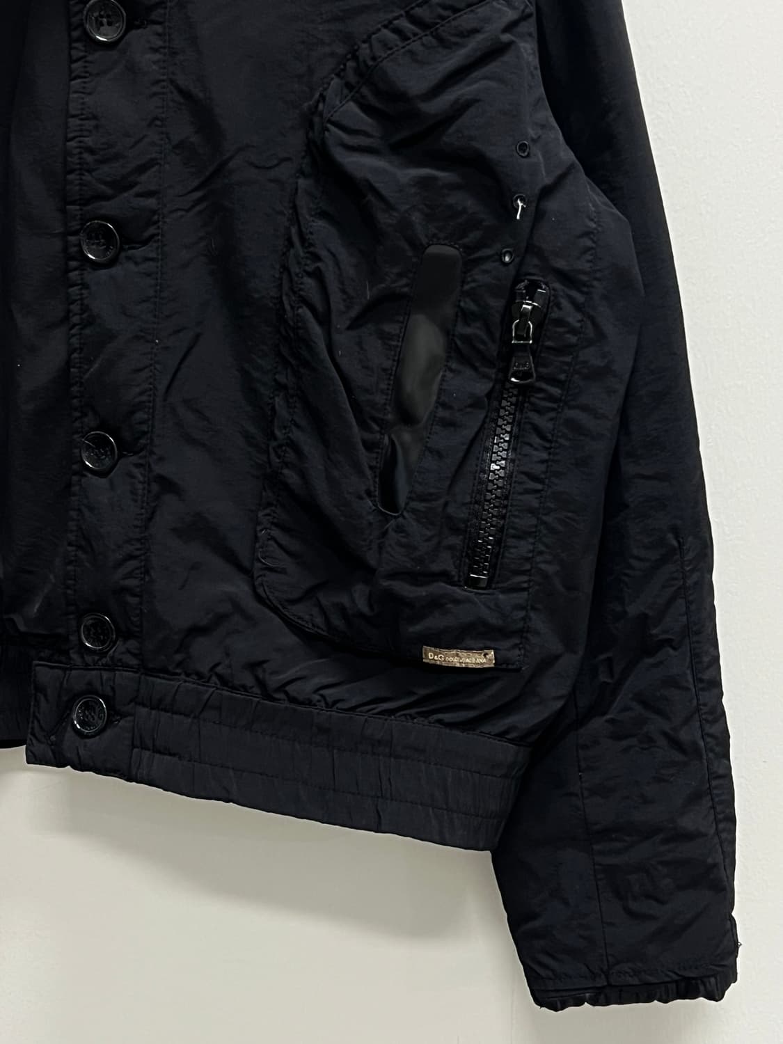 돌체앤가바나 03aw 아카이브 고글 봄버 블랙 상품이미지3