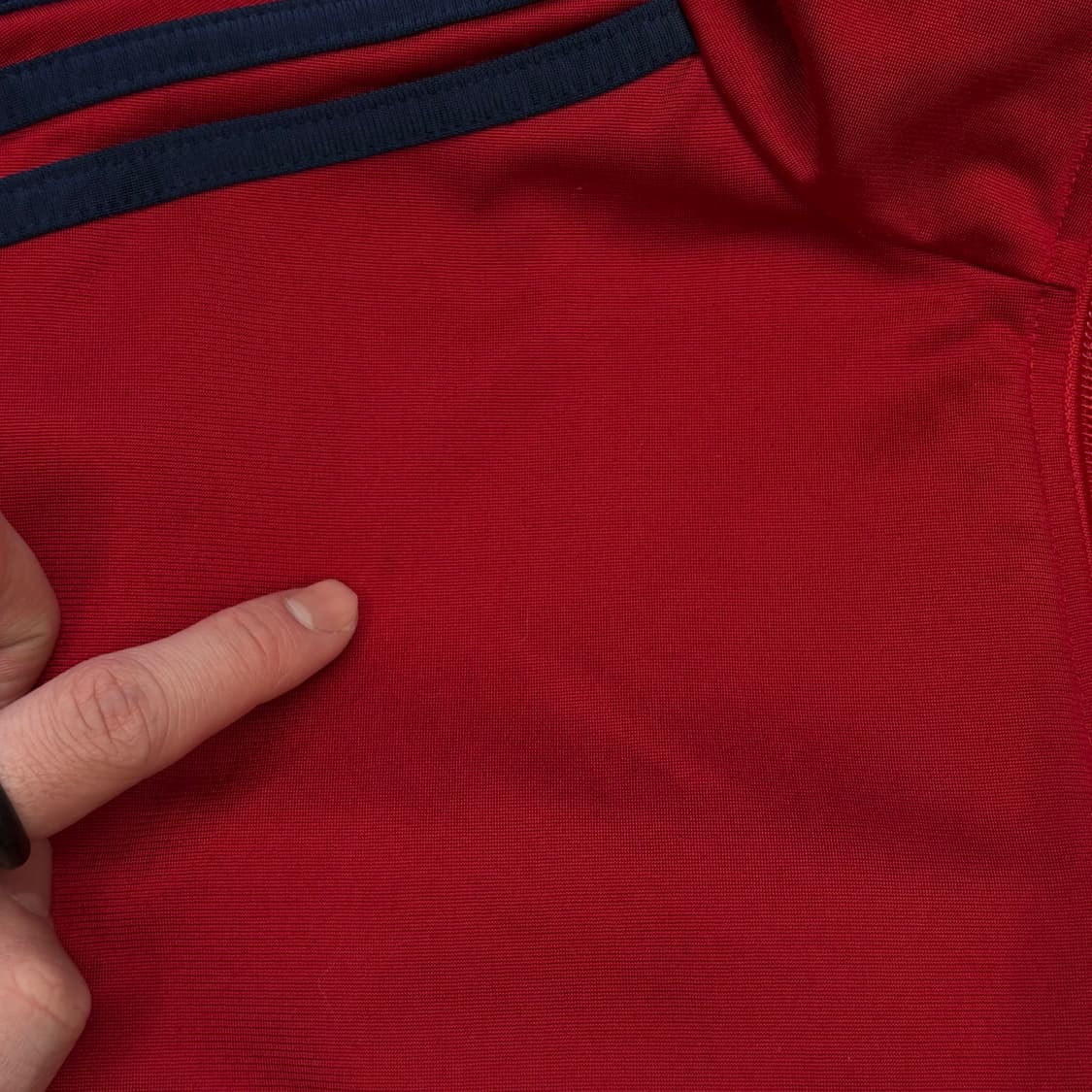 95 아디다스 파이어버드 레드 블랙 라인 트랙탑 상품이미지5