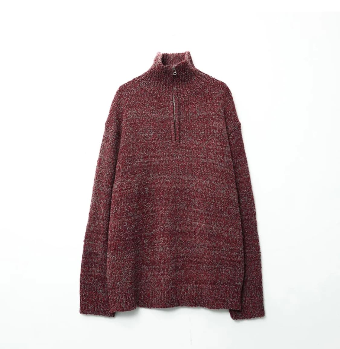 정가 23만) 999휴머니티 부클 집업 니트 M 상품이미지3