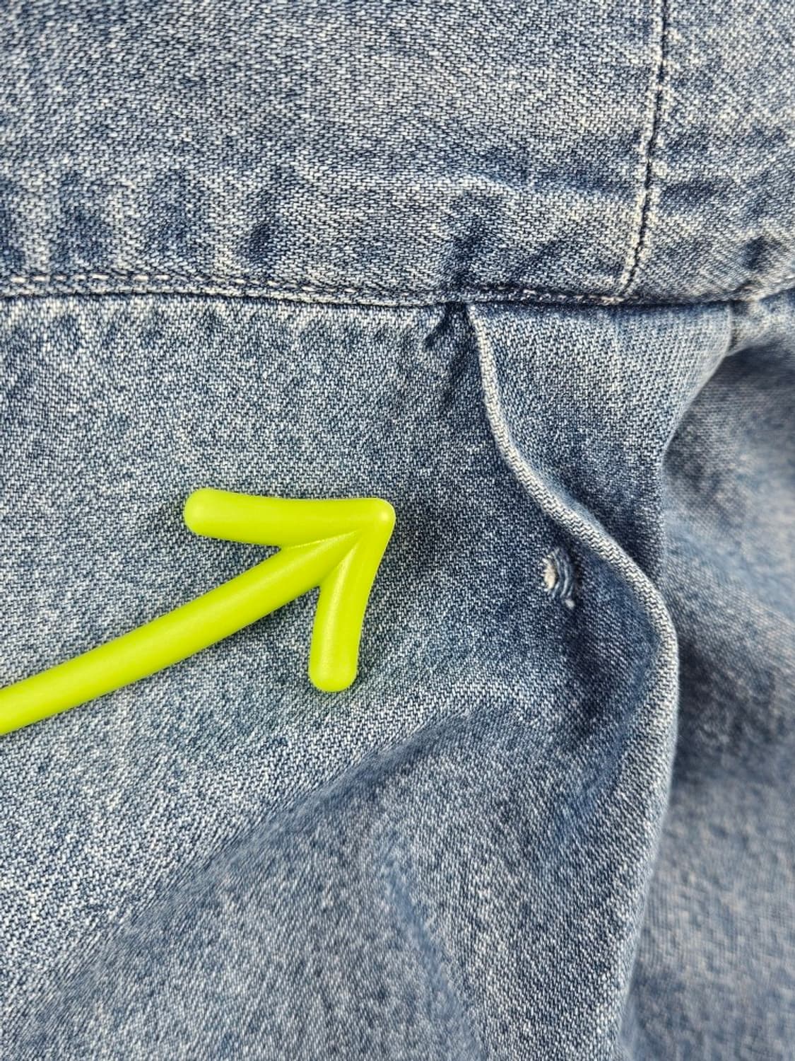 80's 폴로랄프로렌 베이직 데님 셔츠 ( L ) / 10845 상품이미지6