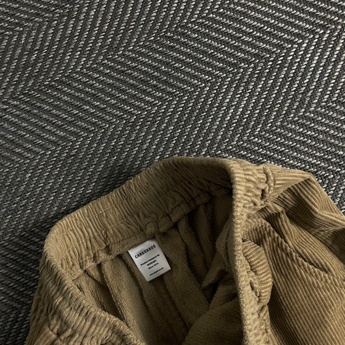 카고브로스 아메카지 코듀로이 밴딩 벌룬 카고팬츠y 3944 상품이미지7