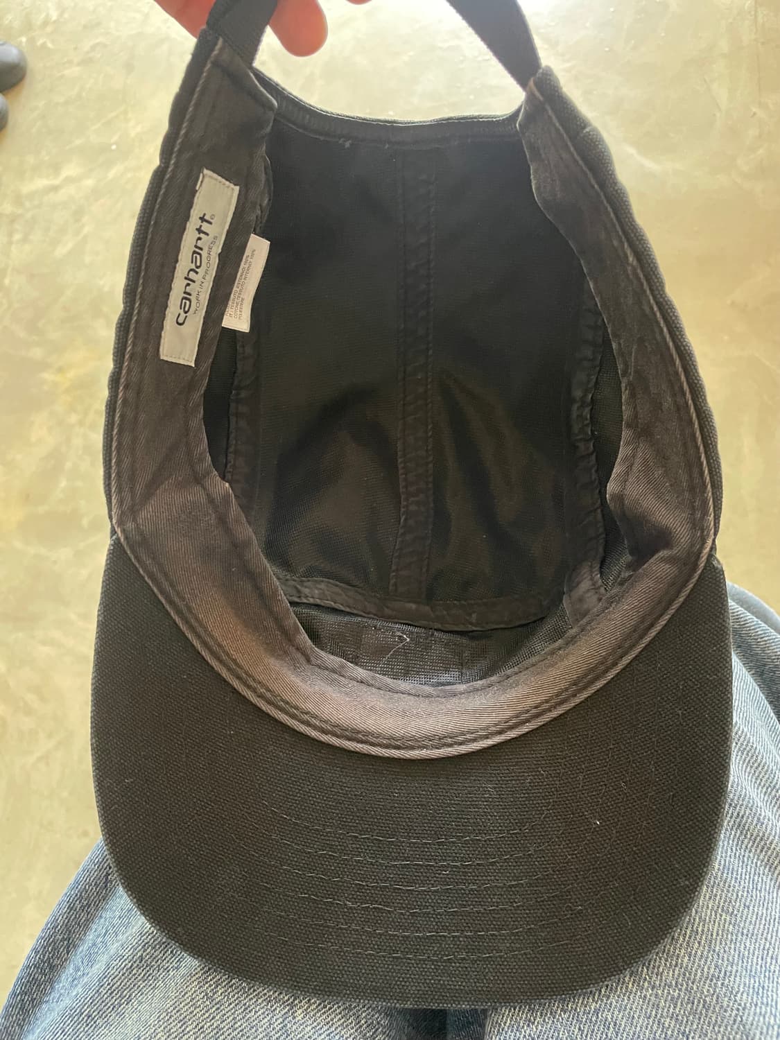 Carhartt WIP Backley Cap Black 칼하트 캠프캡 상품이미지7