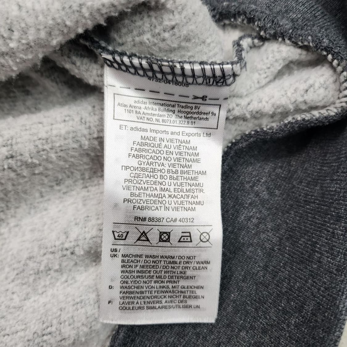 ADIDAS 기모 후드티 Men M 상품이미지6