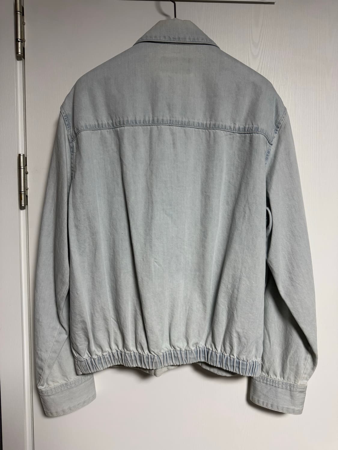 솔리드옴므 23ss 워싱 데님 셔츠자켓 48 상품이미지3