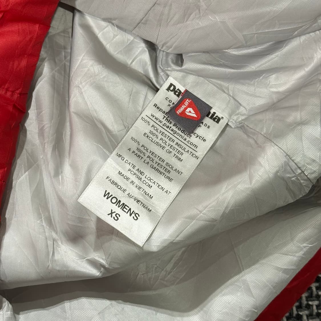 파타고니아 경량 패딩 (XS/old-8213) 상품이미지8