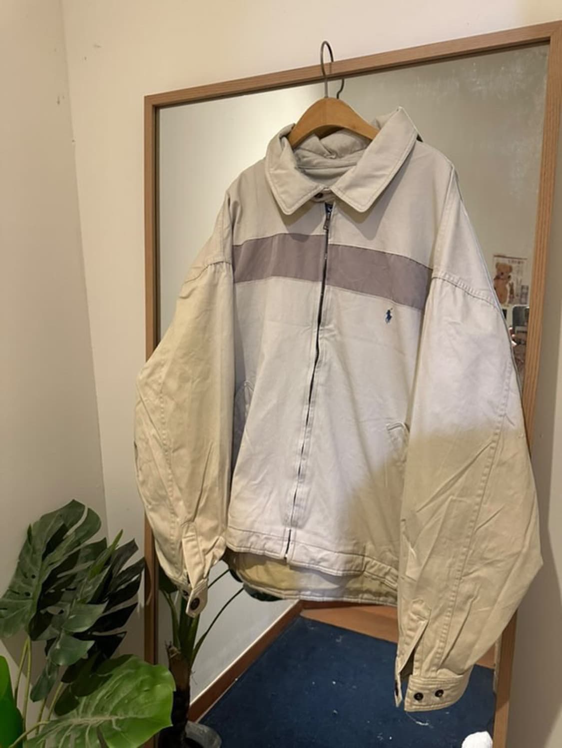 폴로 랄프로렌 베이지색 자켓 스윙탑 상품이미지1
