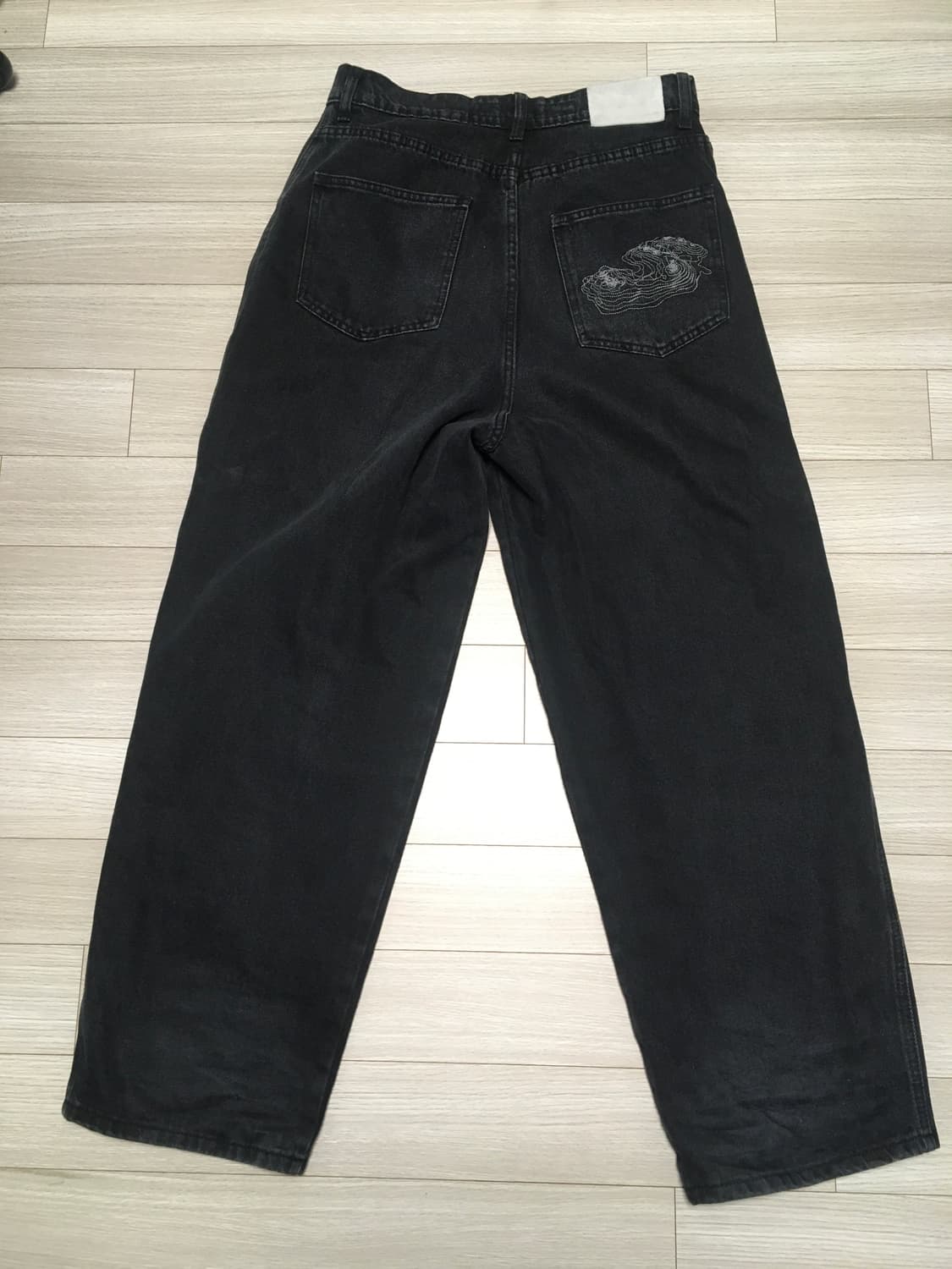 스웨이드 CONTOUR POCKET DENIM [BLACK] 상품이미지4
