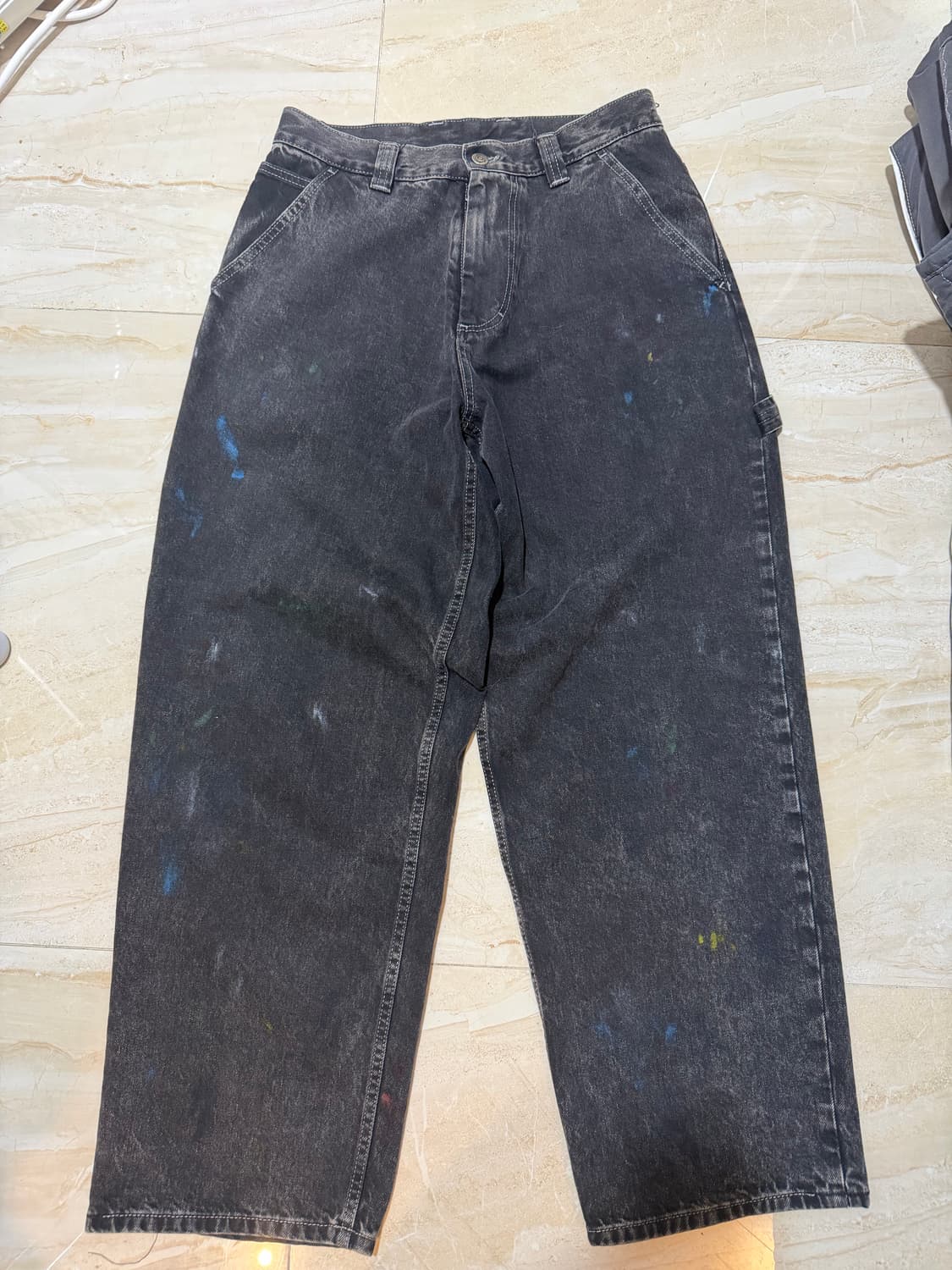 메종마르지엘라 카펜터 페인팅 데님 22ss 상품이미지1