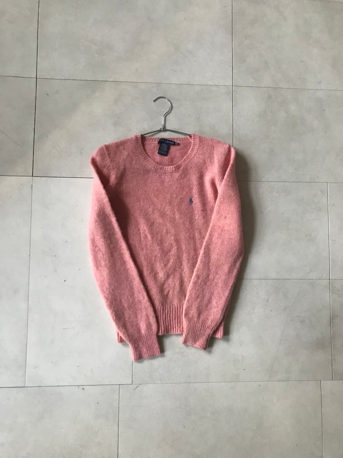 폴로 핑크 니트 상품이미지6