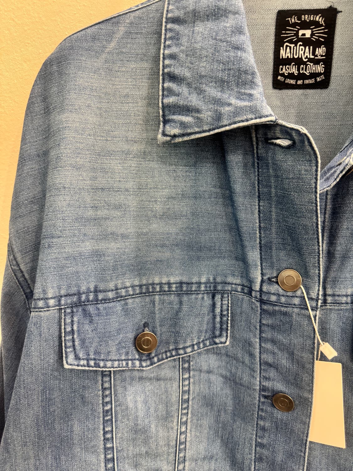 japan vintage 라이트 데님자켓 상품이미지2