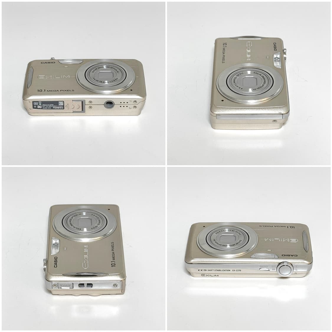 카시오 엑슬림 Z270 샴페인골드 빈티지디카 상품이미지4