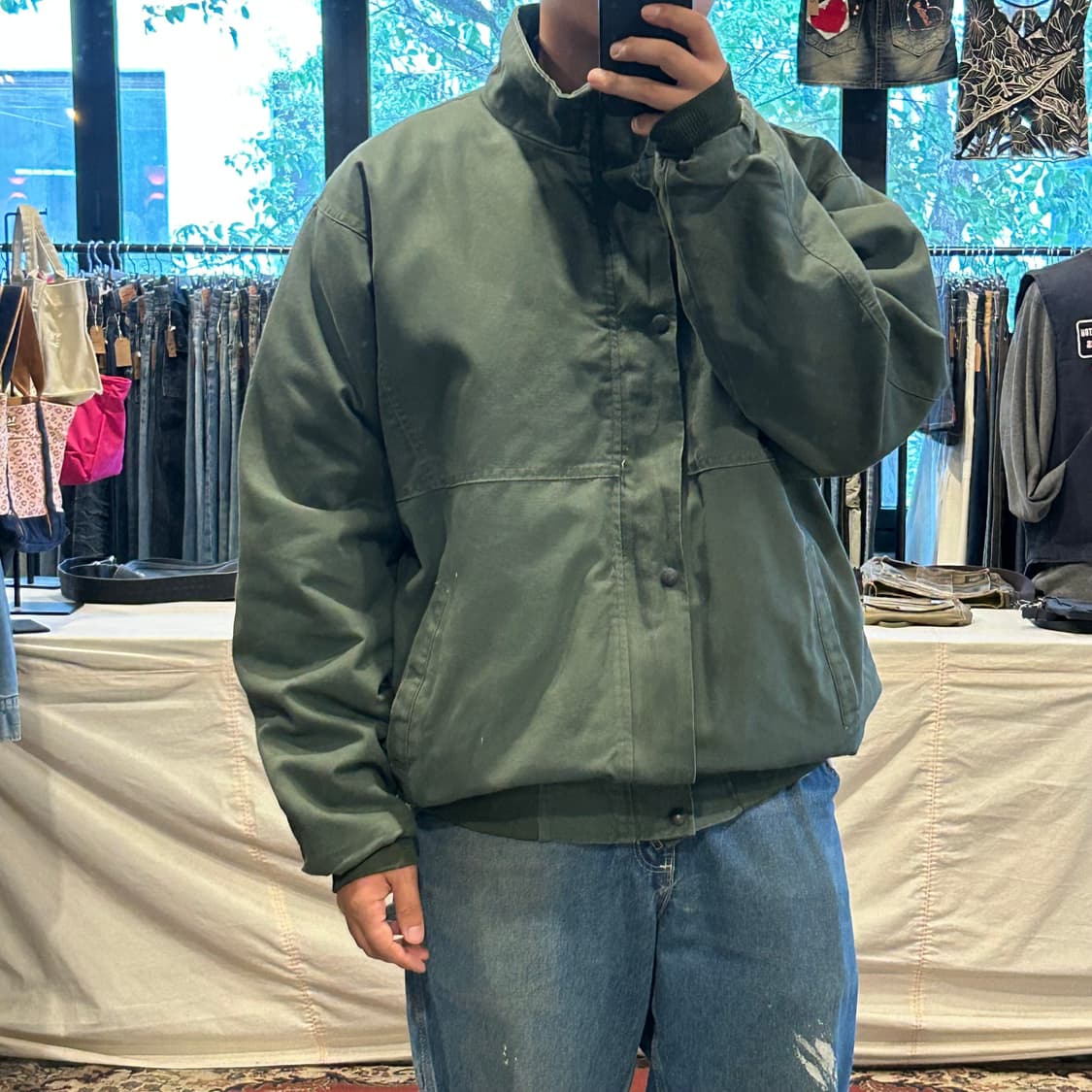 XL) KENT USA 덕 캔버스 워크웨어 워크 자켓 상품이미지7
