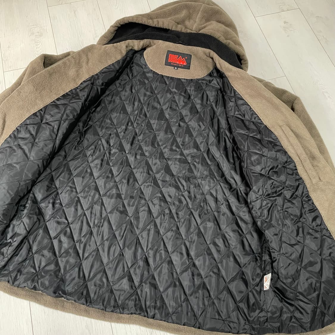 FIRST DOWN 헤비 플리스 점퍼 상품이미지3