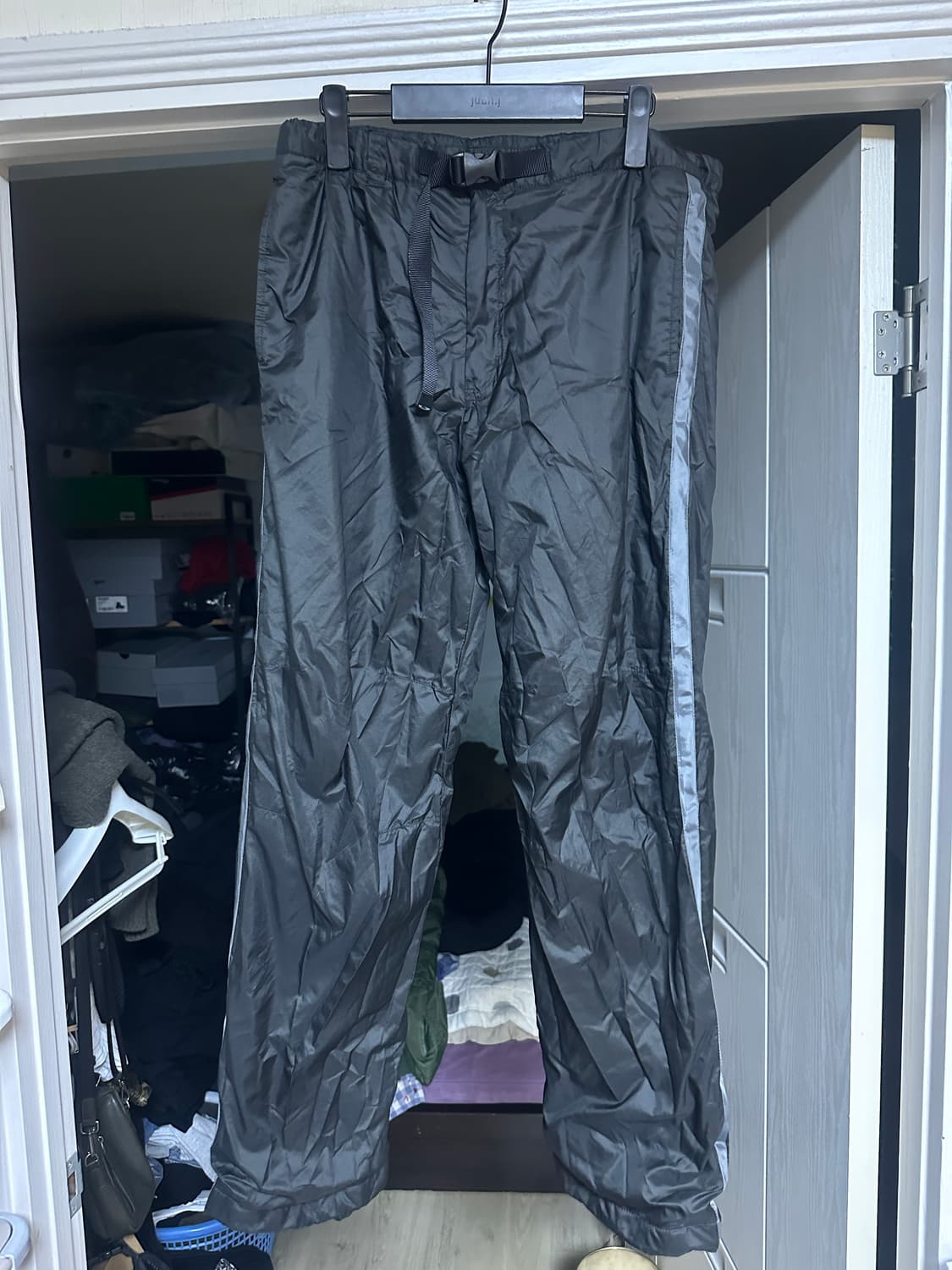 [M] 재팬 유니클로 사이드 라인 트랙 팬츠 상품이미지1