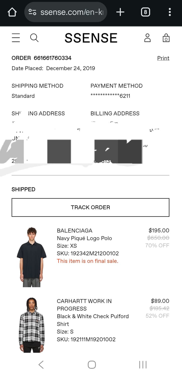 칼하트 풀포드 기모 자켓 S 택보유 상태 최상 상품이미지8