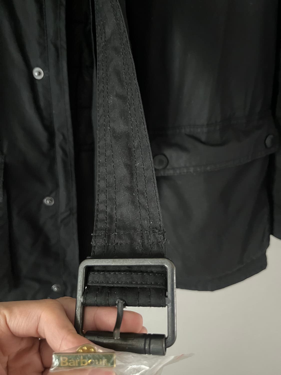 바버 인터네셔널 블랙웰 왁스자켓 블랙 / 105 상품이미지6