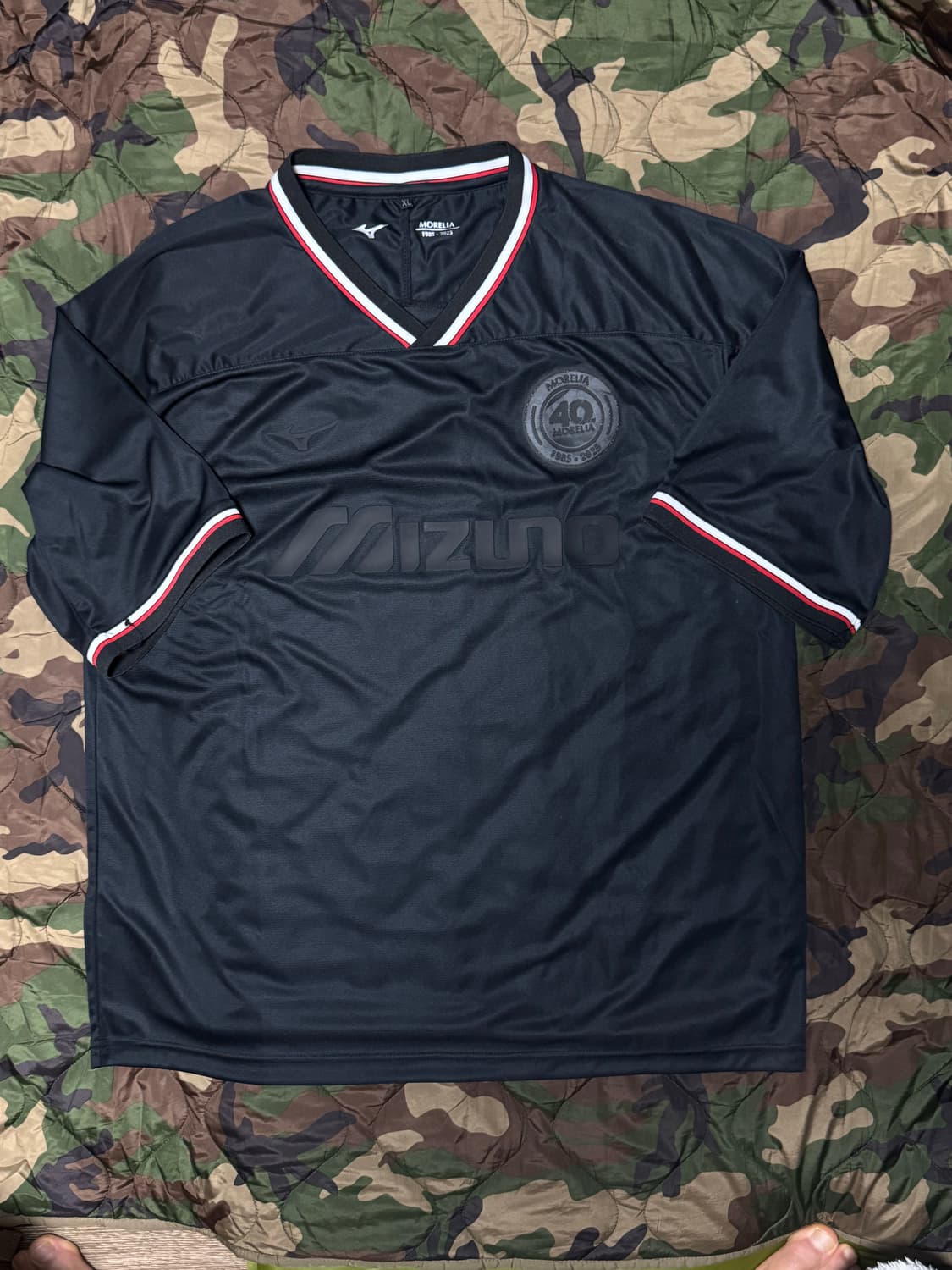 미즈노 모렐리아 40주년 기념 축구 유니폼 XL 상품이미지1