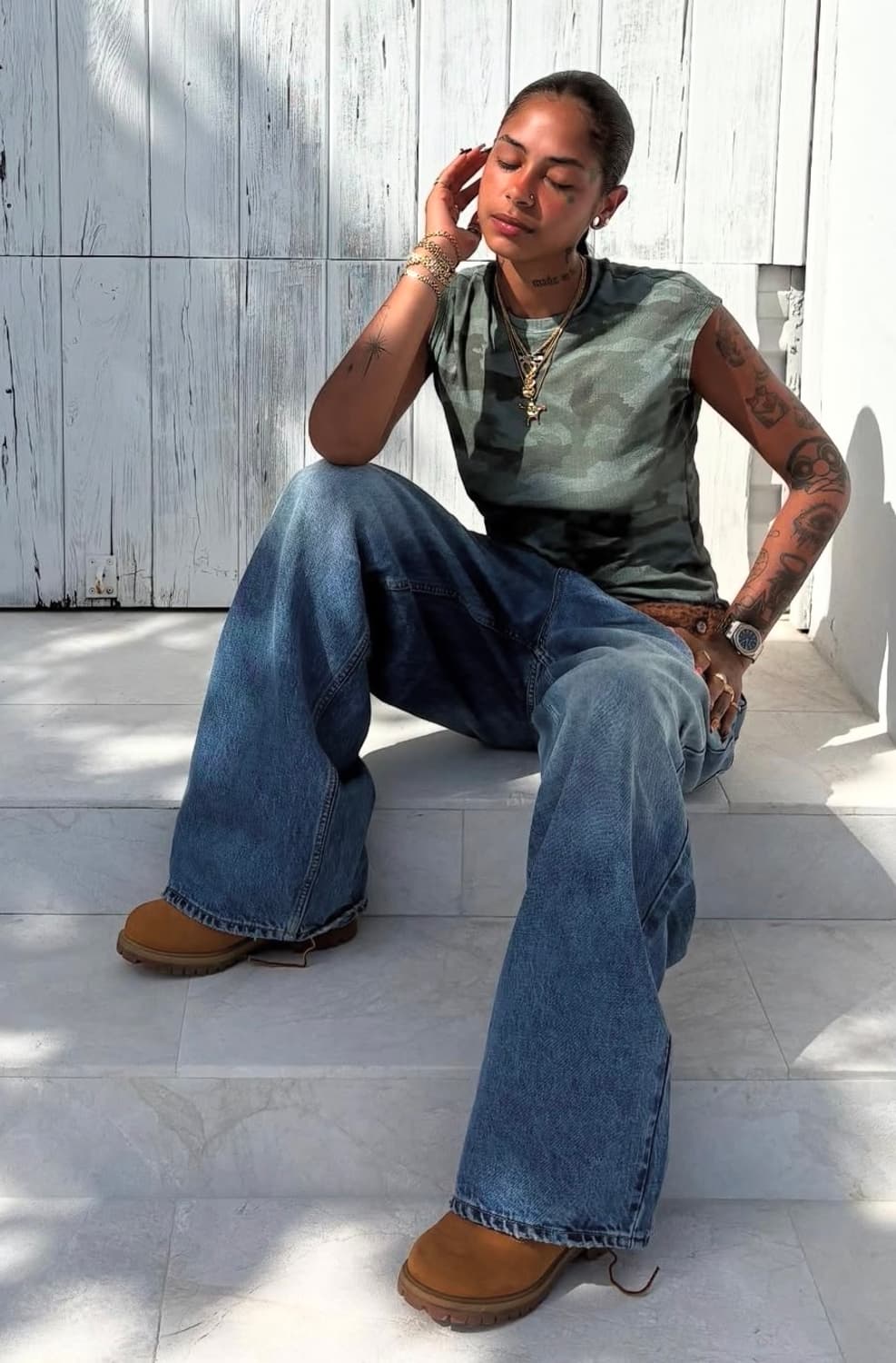 팀버랜드 6인치 워터프루프 부츠 옐로우(265) 상품이미지9