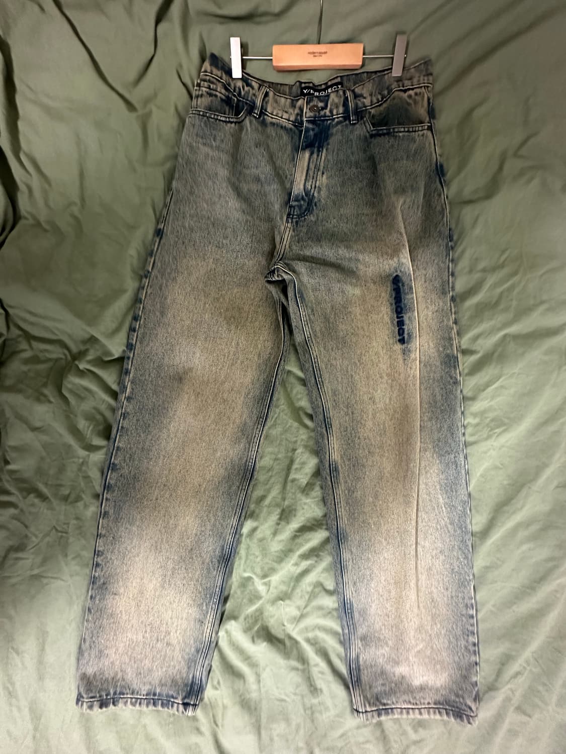 Y/project 와이프로젝트 핀치드 데님 상품이미지5