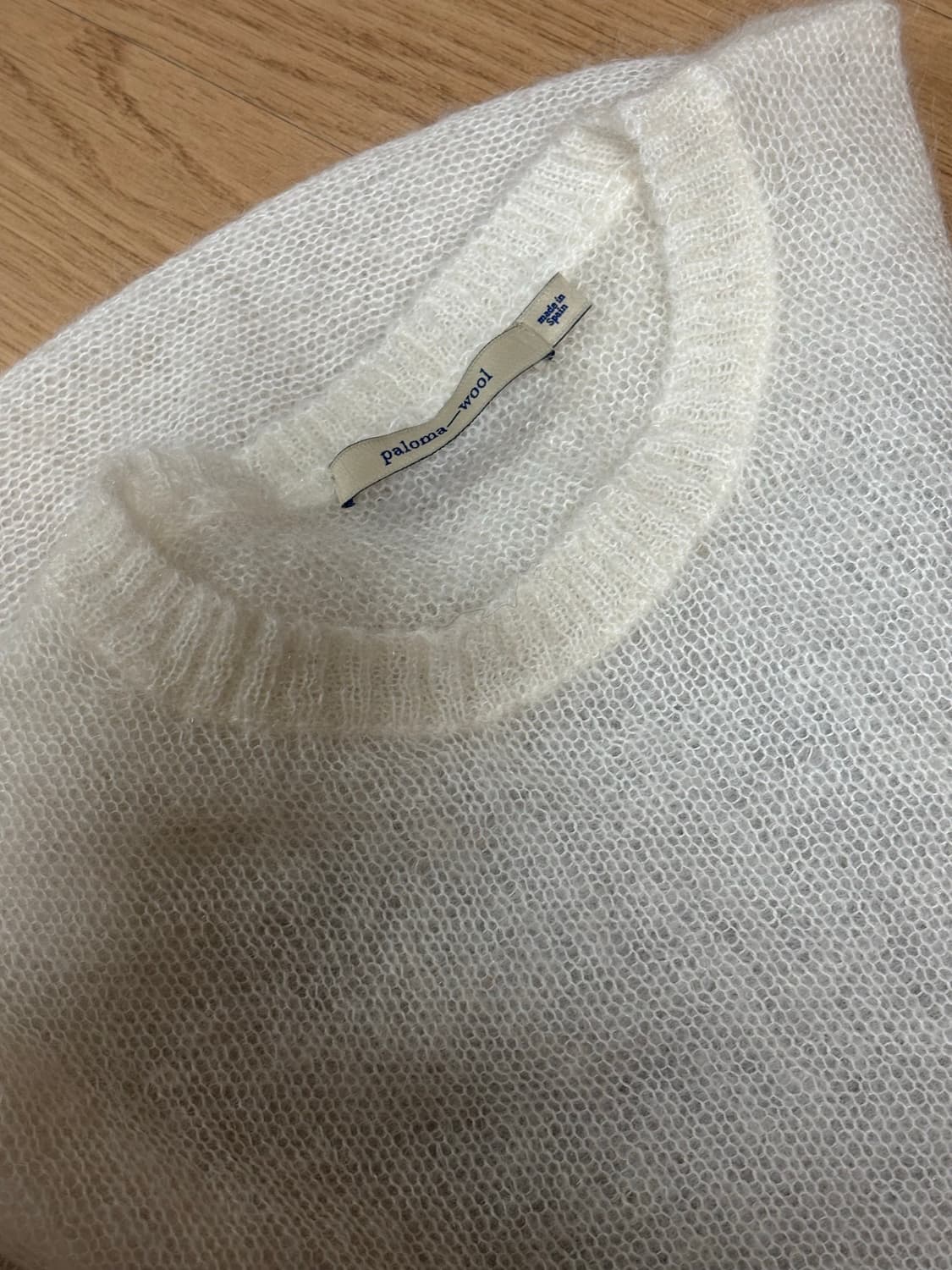 팔로마울 모헤어 니트 xs 상품이미지3