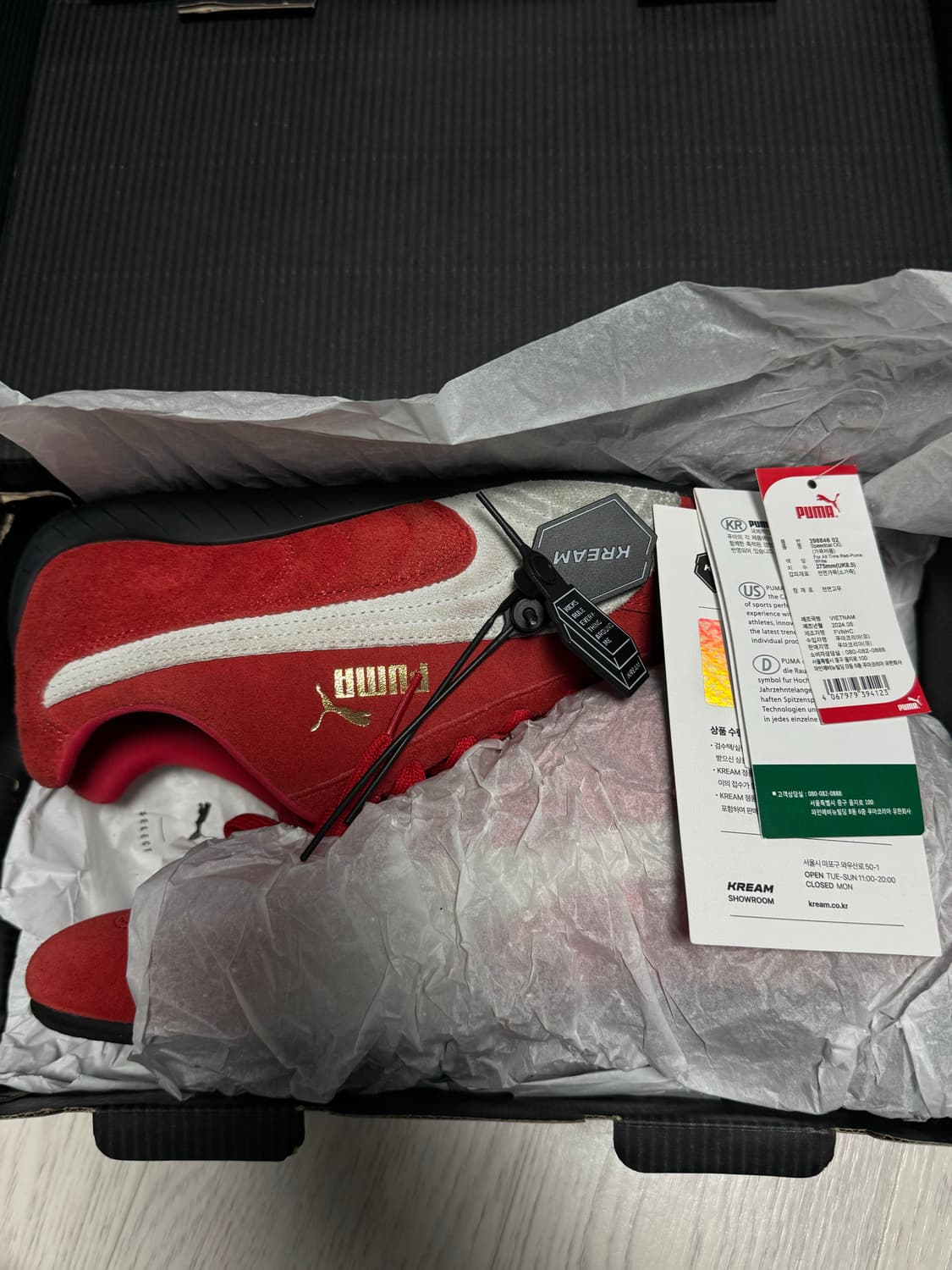 푸마 퓨마 스피드캣 OG 레드 화이트 PUMA 상품이미지5