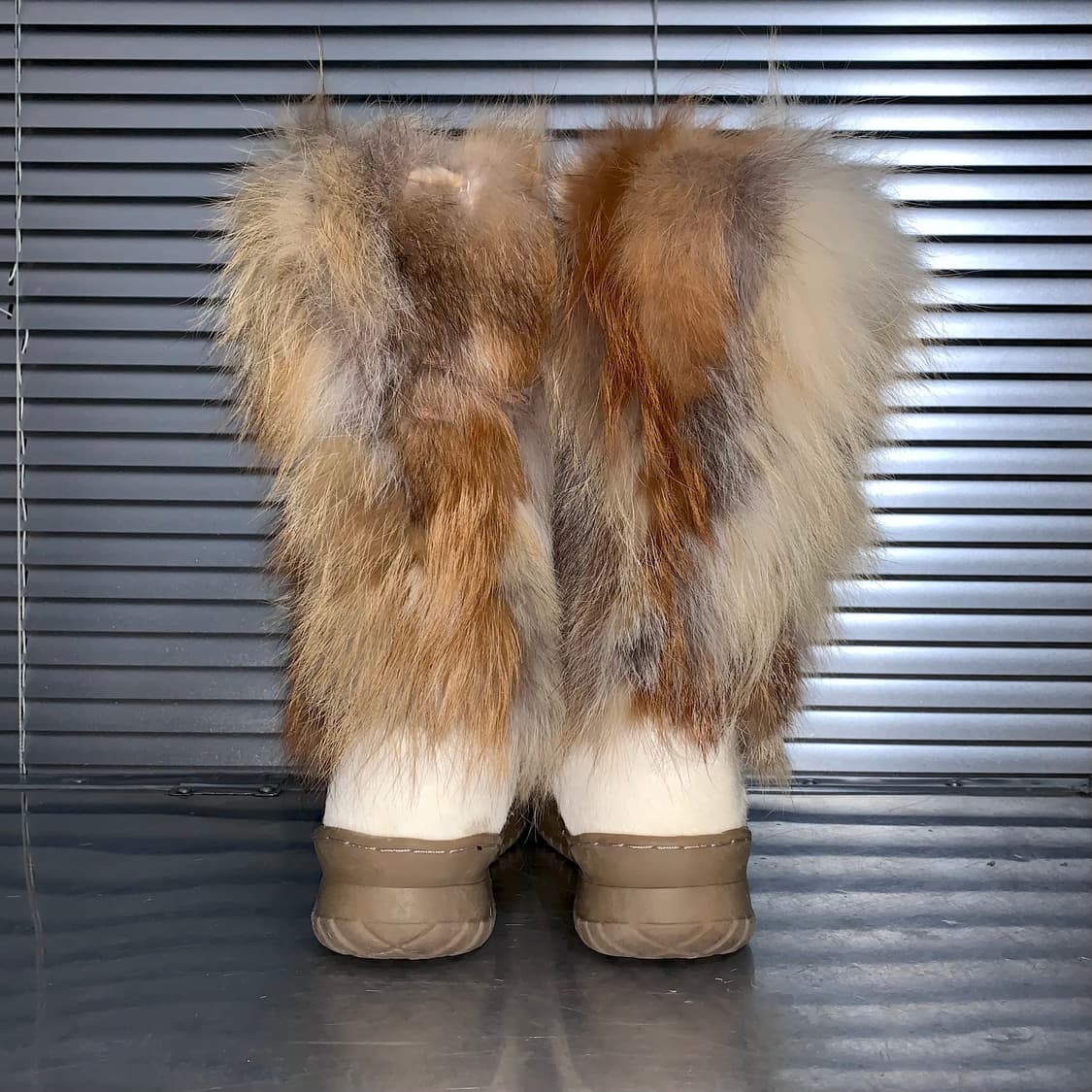 00s 베어파우 화이트 퍼 스노우 털부츠 상품이미지4