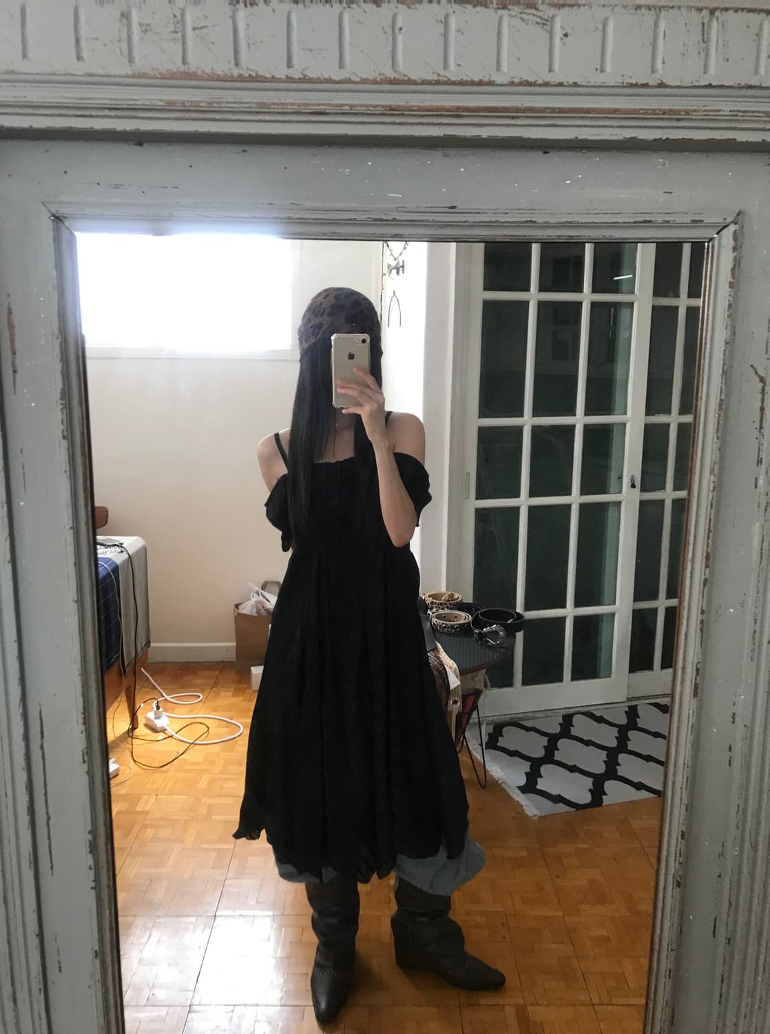 vintage frill one-piece 상품이미지2