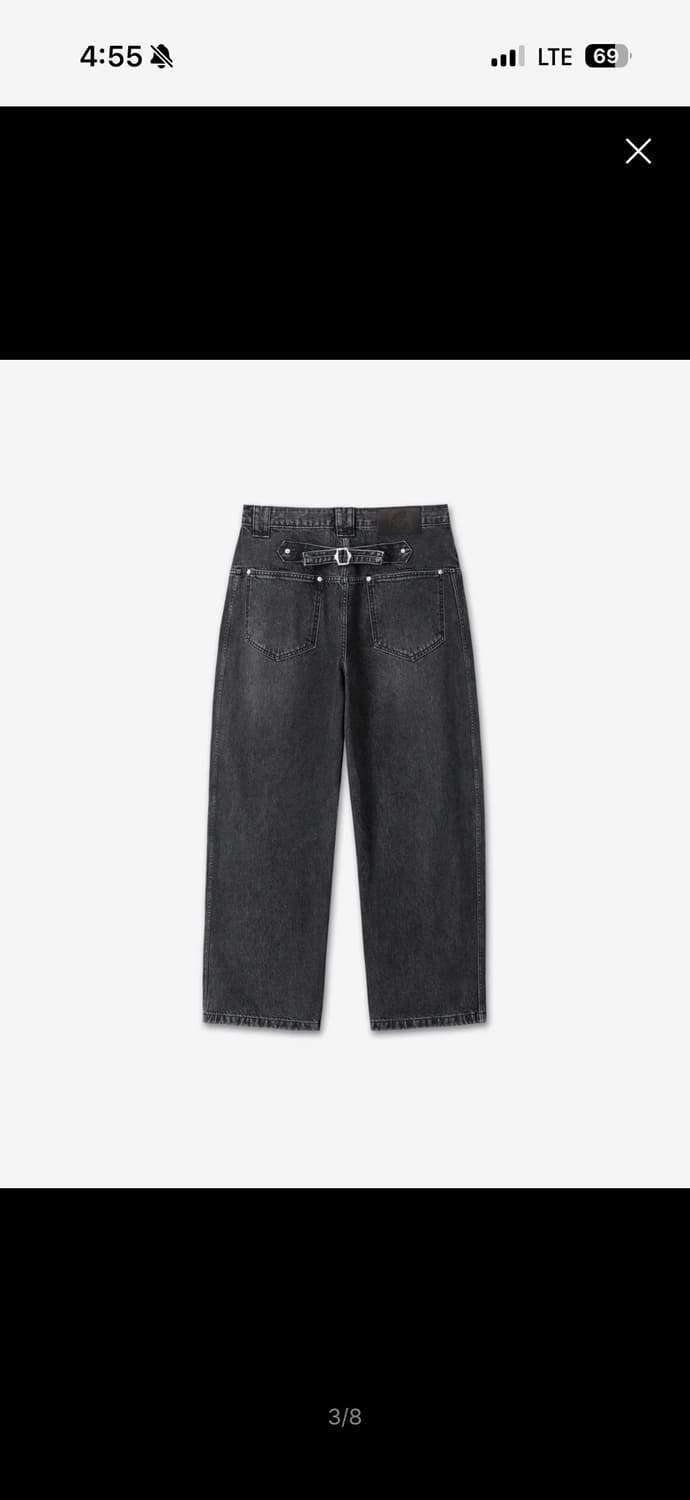 9999 아카이브 Technical Curved Denim Jeans 3 상품이미지3