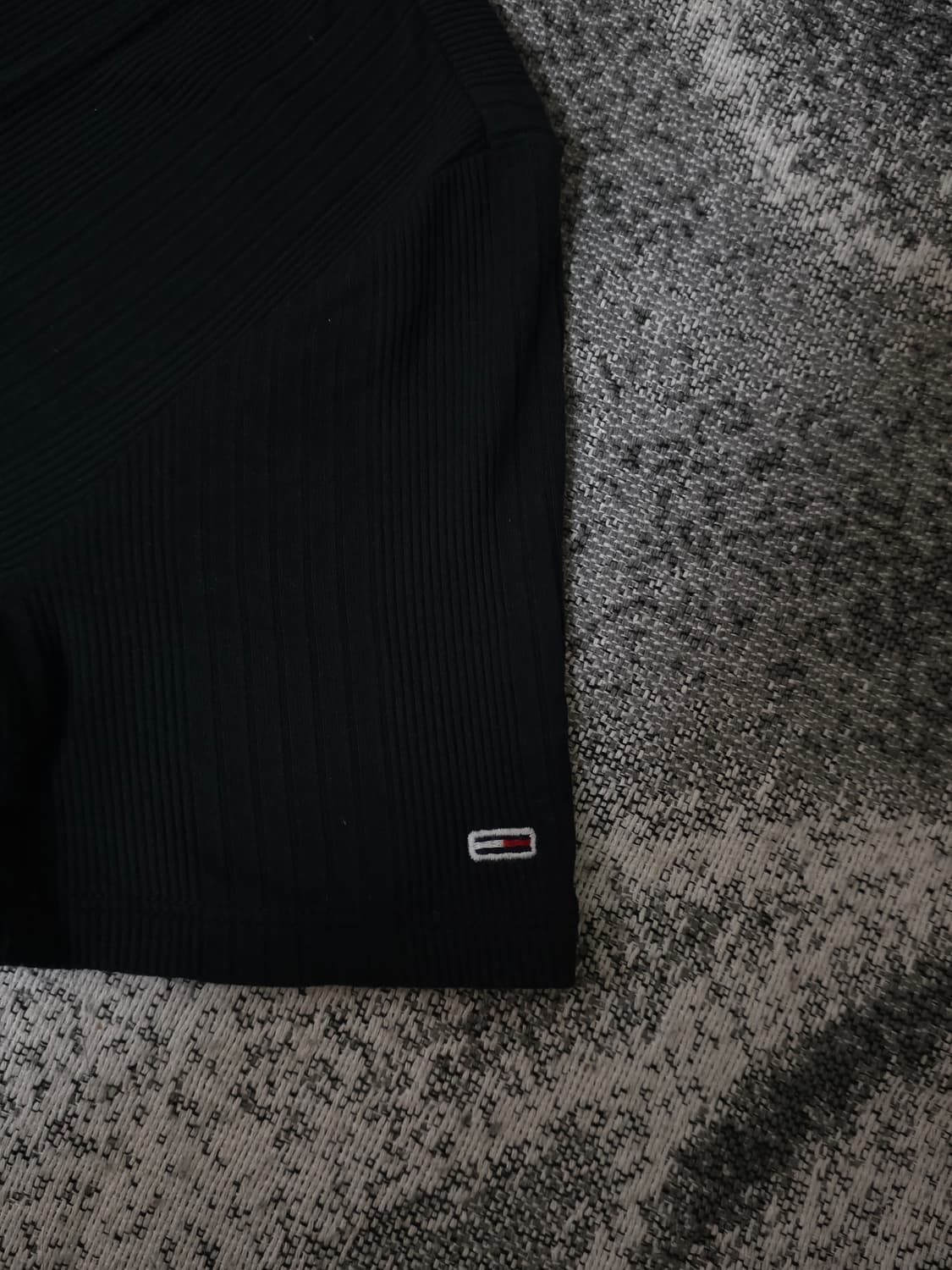 타미진 타미힐피거 스퀘어 넥 리브드 원피스 상품이미지7