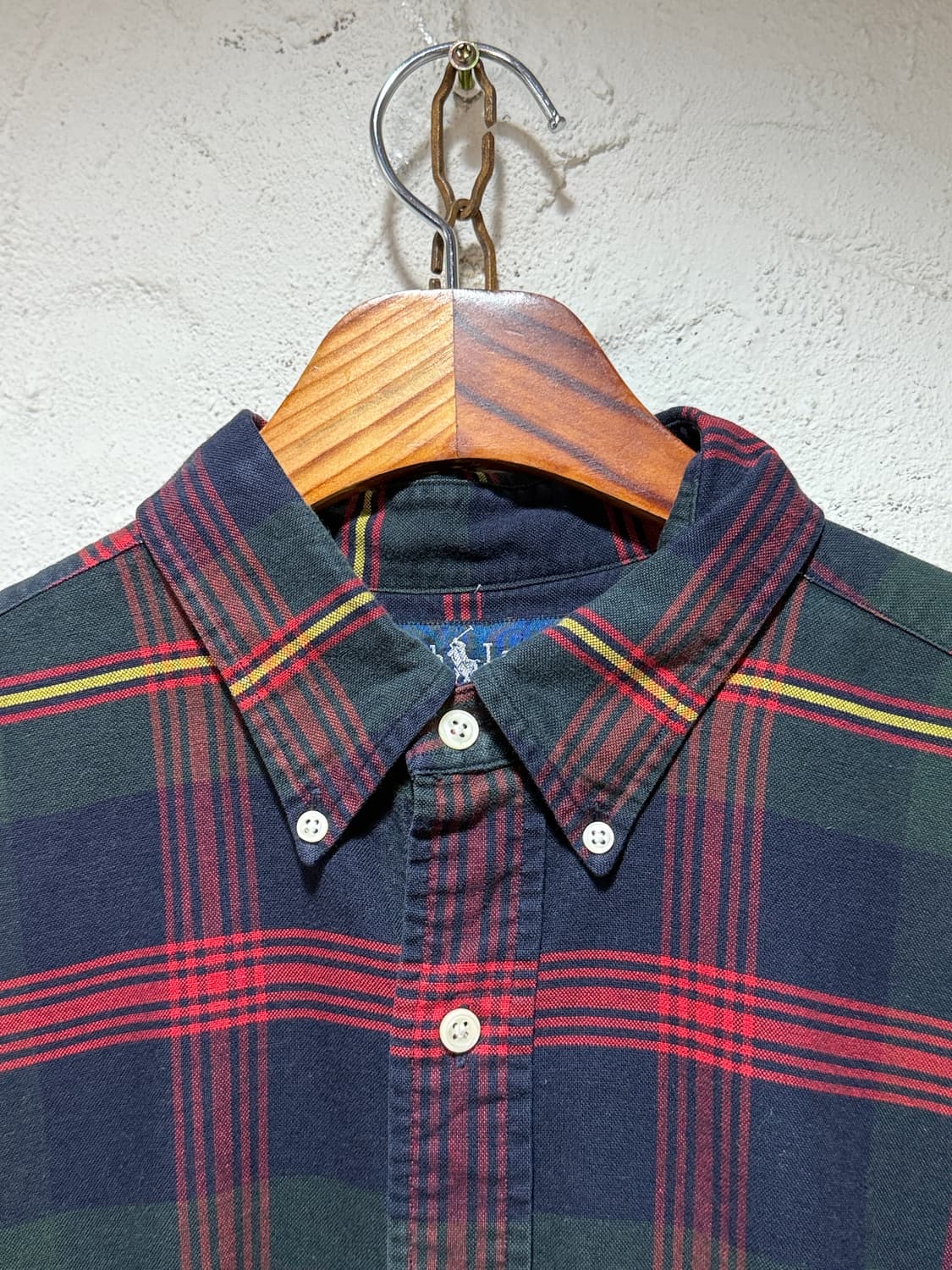 폴로랄프로렌 Polo Ralph Lauren 타탄체크 버튼다운 셔츠 상품이미지5