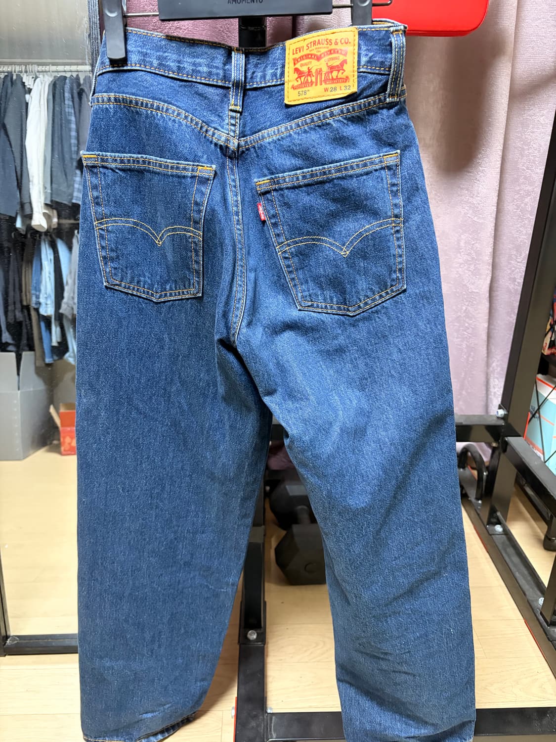 리바이스 578 진청 28사이즈 상품이미지3