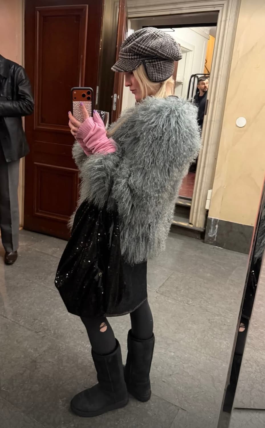 MOU 모우 블랙 40 부츠 [37사이즈] 상품이미지1