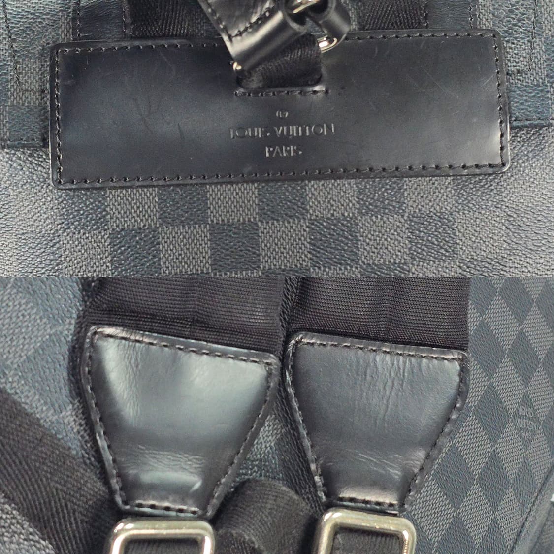 루이비통 크리스토퍼 MM 다미에 그라파이트 캔버스 백팩 상품이미지10