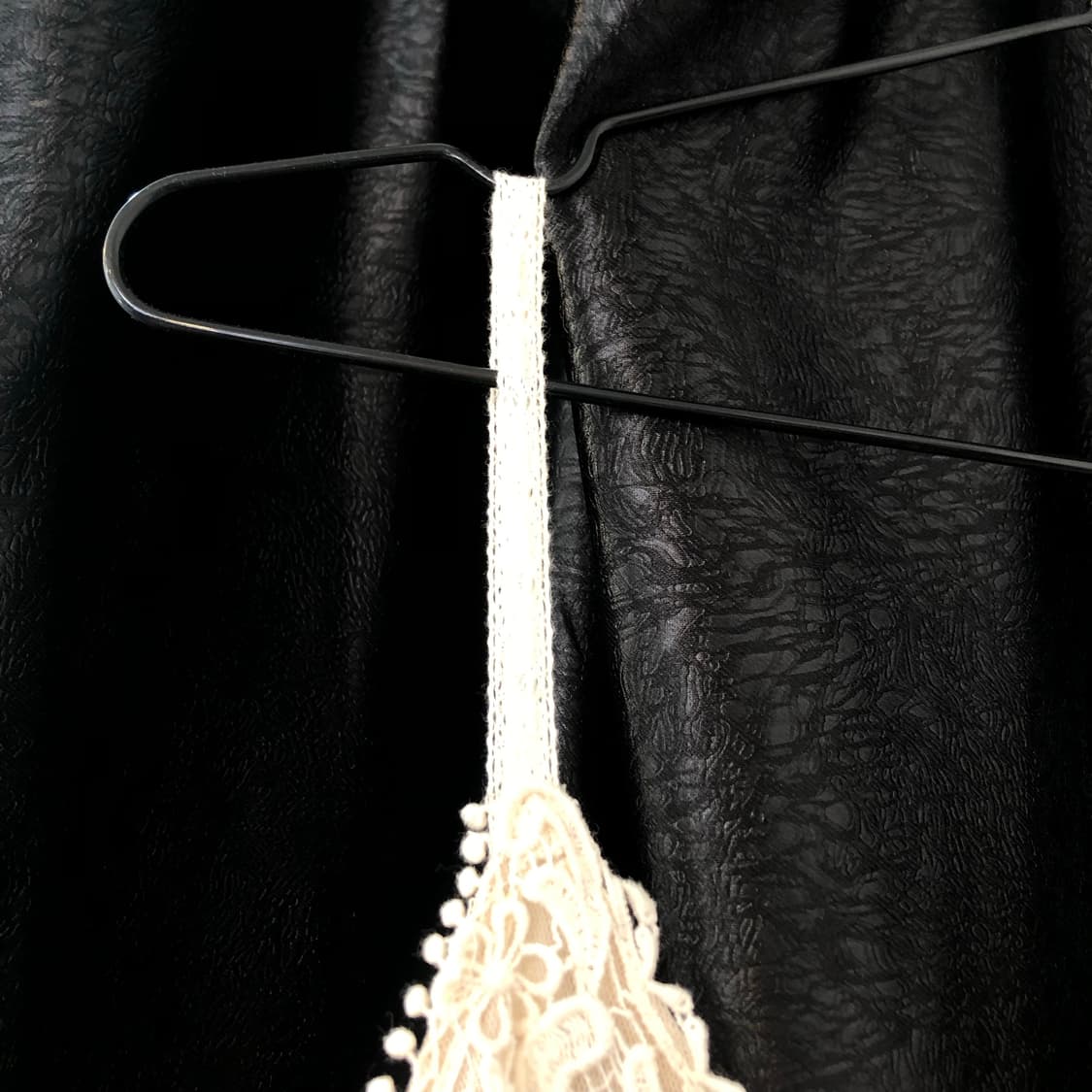 Vintage 💿 coward beige lace s 상품이미지5