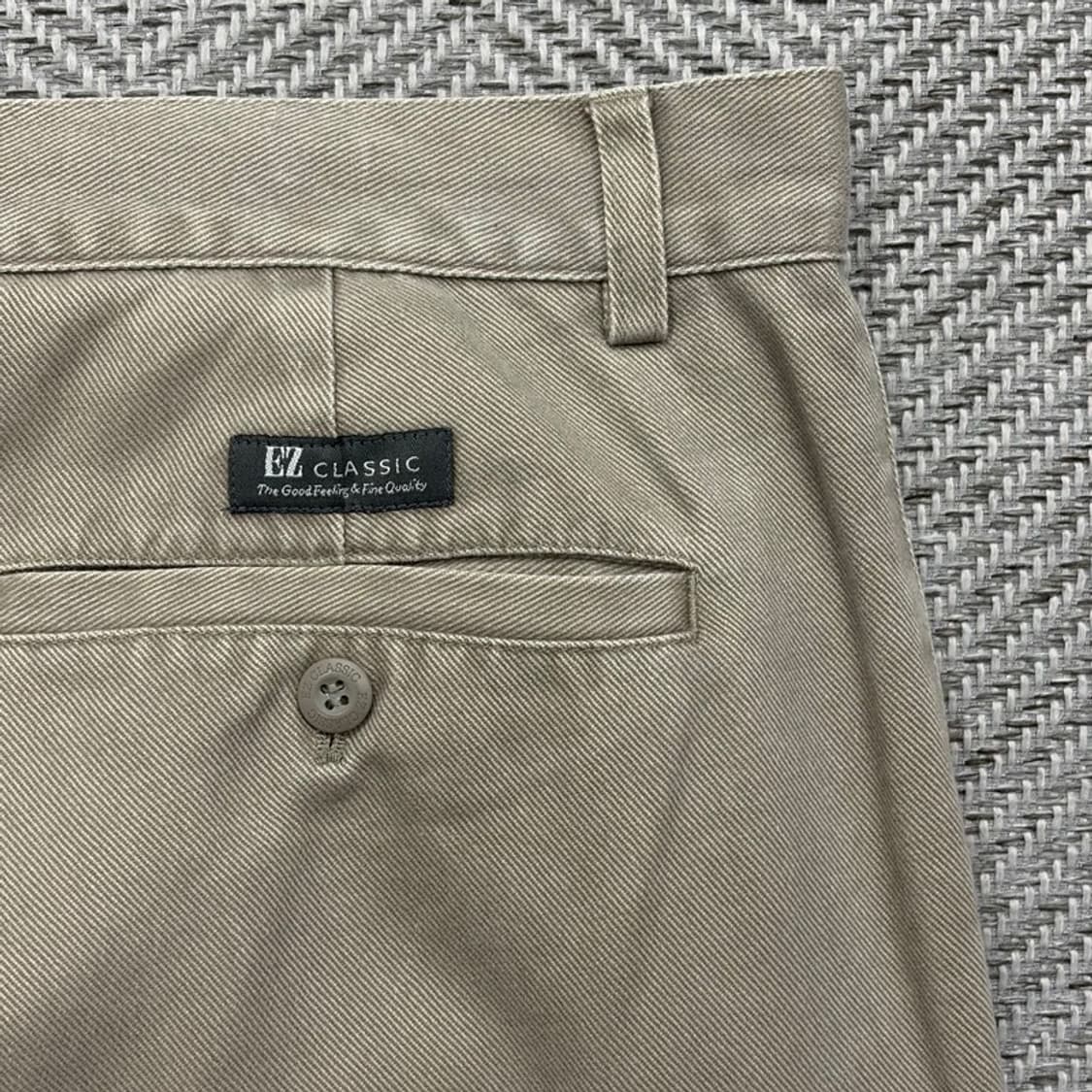 EZCLASSIC 투핀턱 코튼팬츠 v2717 상품이미지5