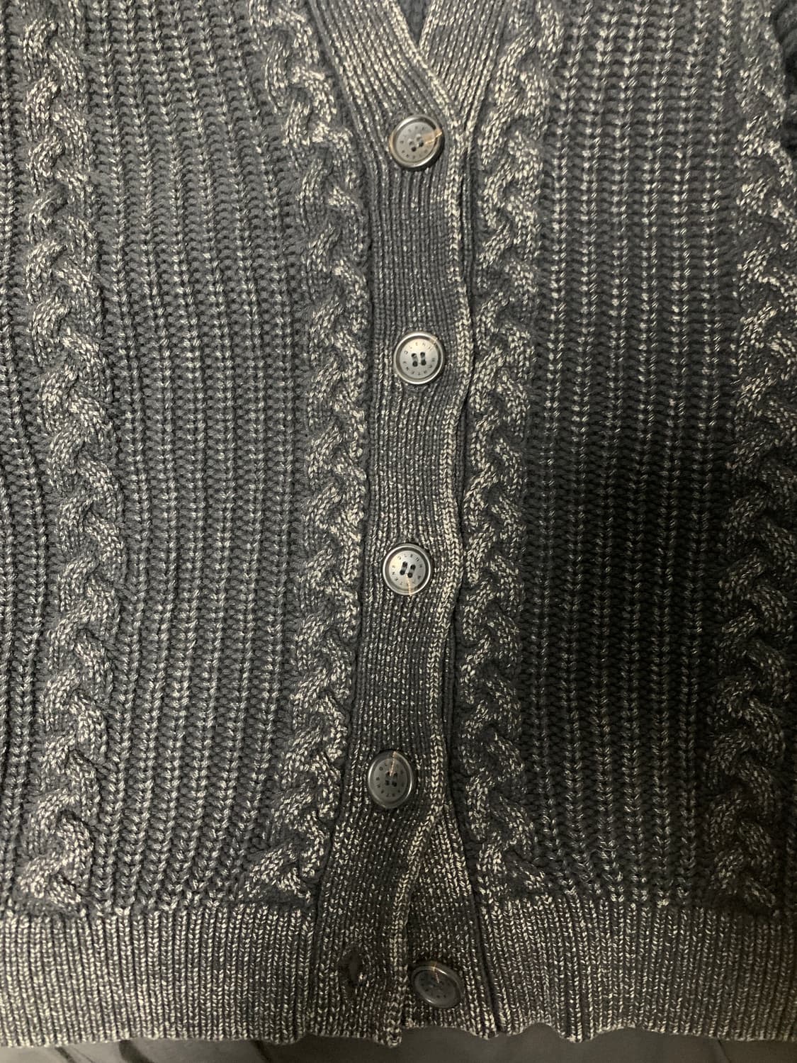 글렌마틴스 h&m 케이블 니트 가디건 L 상품이미지3