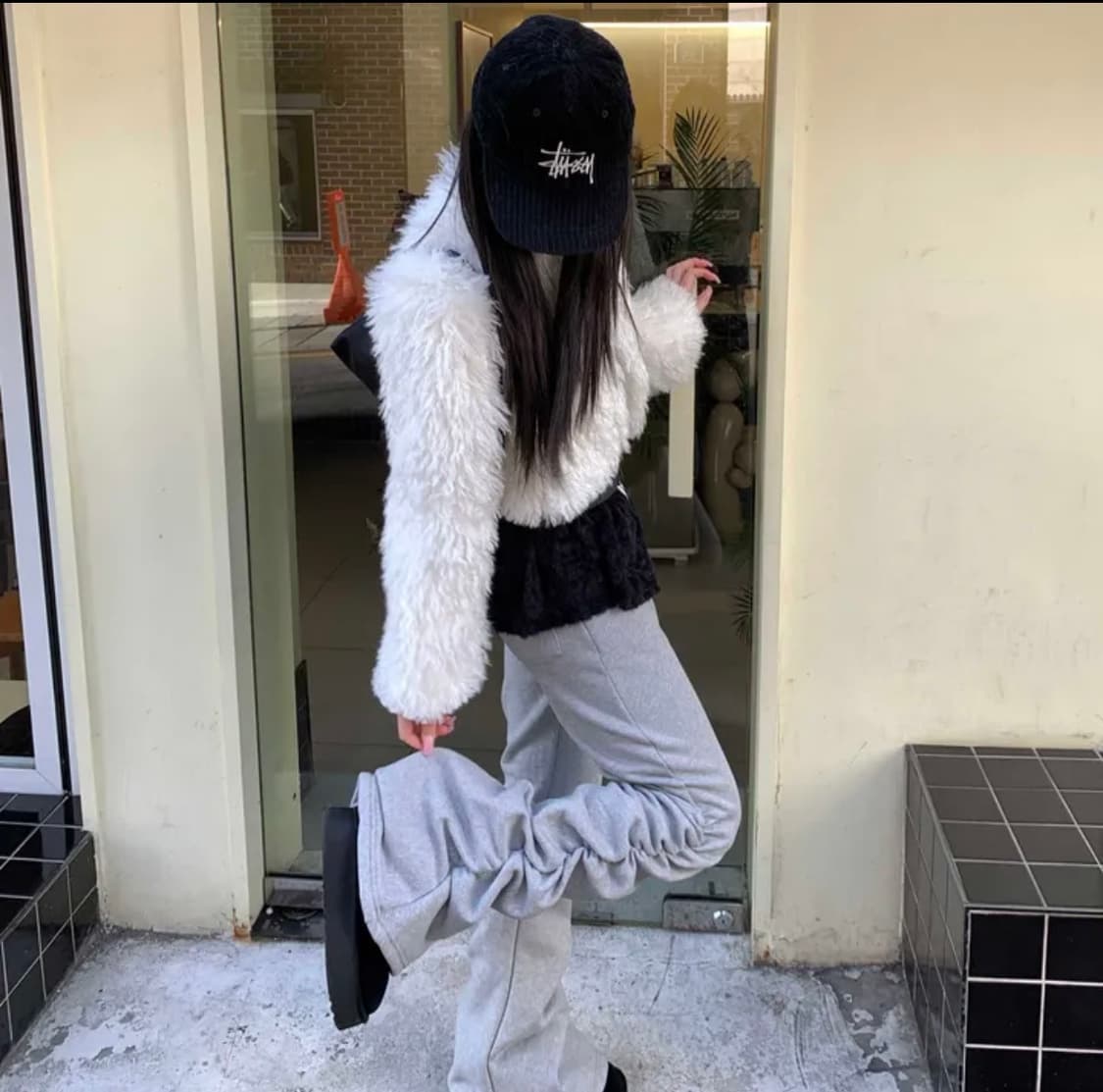 하몽마켓 부츠컷 트레이닝 바지 상품이미지4