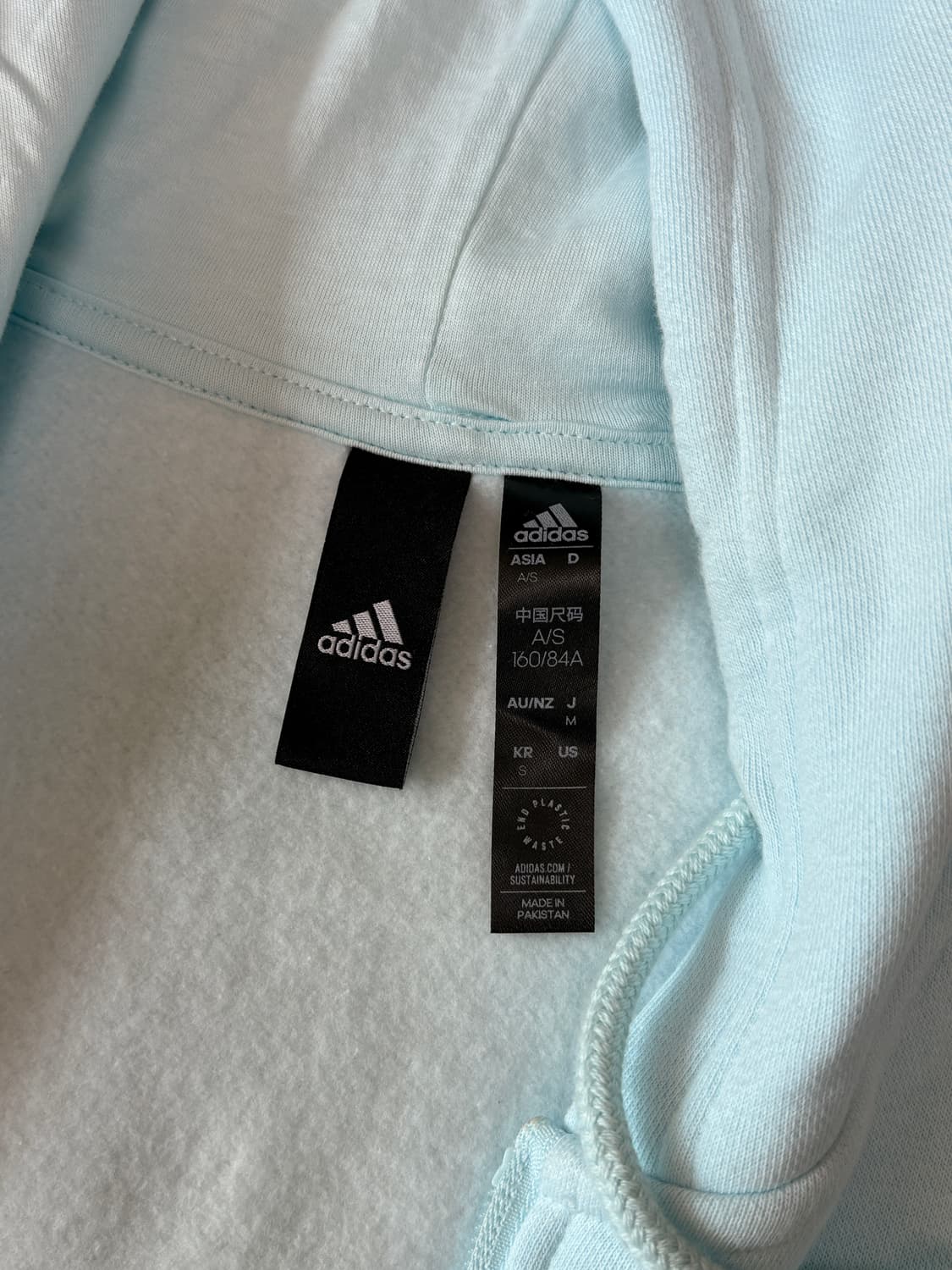 아디다스 크롭 후드집업 상품이미지7