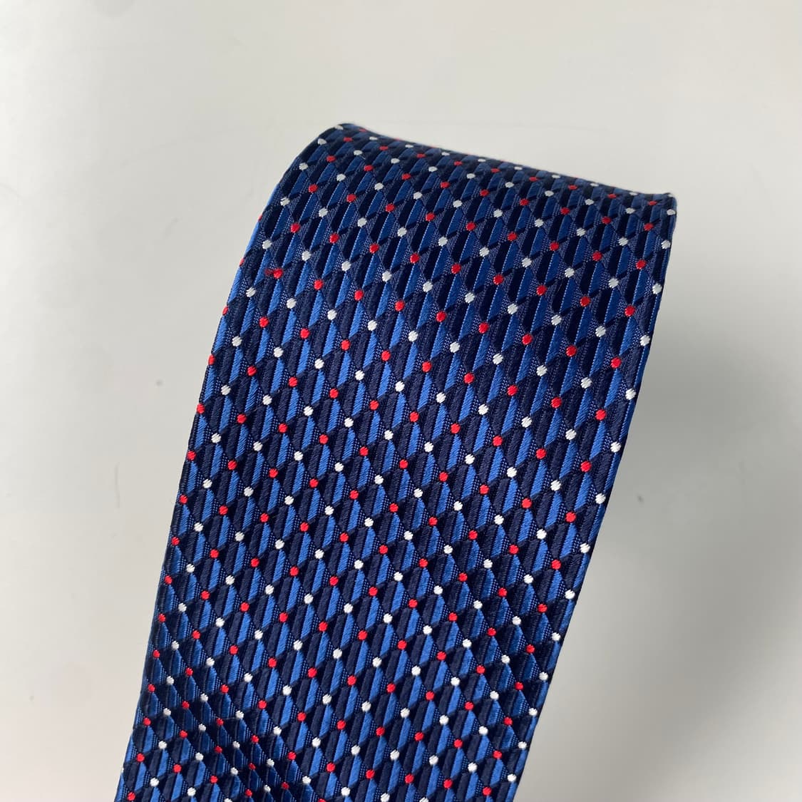 아쿠아스큐텀 정품 명품 넥타이 7.7cm 상품이미지6