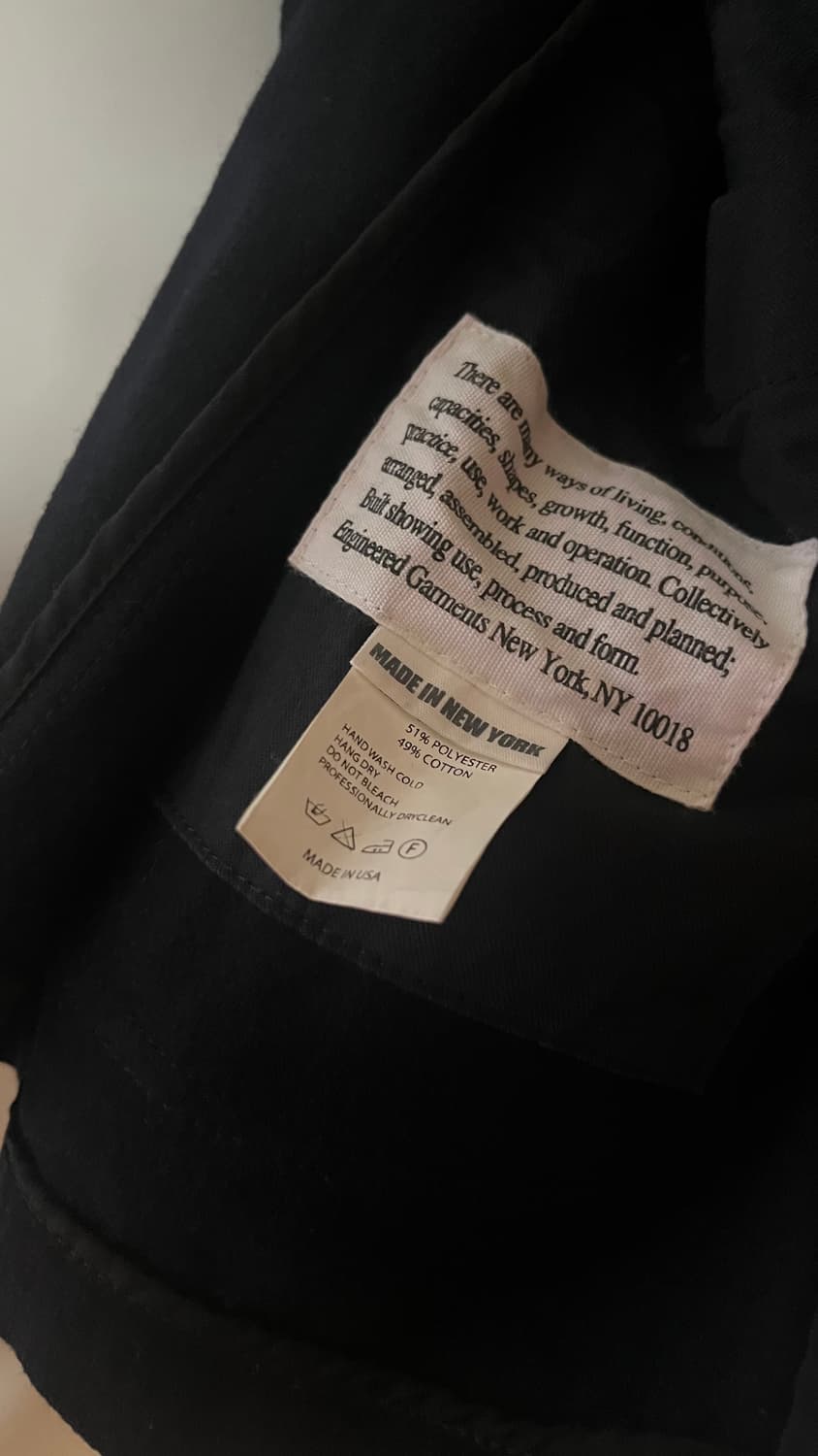 엔지니어드가먼츠 베드포드 울 다크네이비 자켓 M 상품이미지3