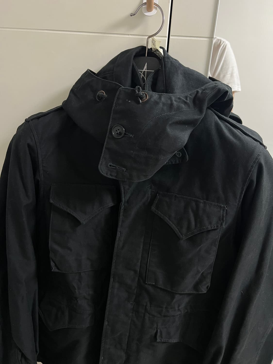 택포43) 버즈릭슨 윌리엄깁슨 M-43 필드자켓 블랙 38  m43 상품이미지6