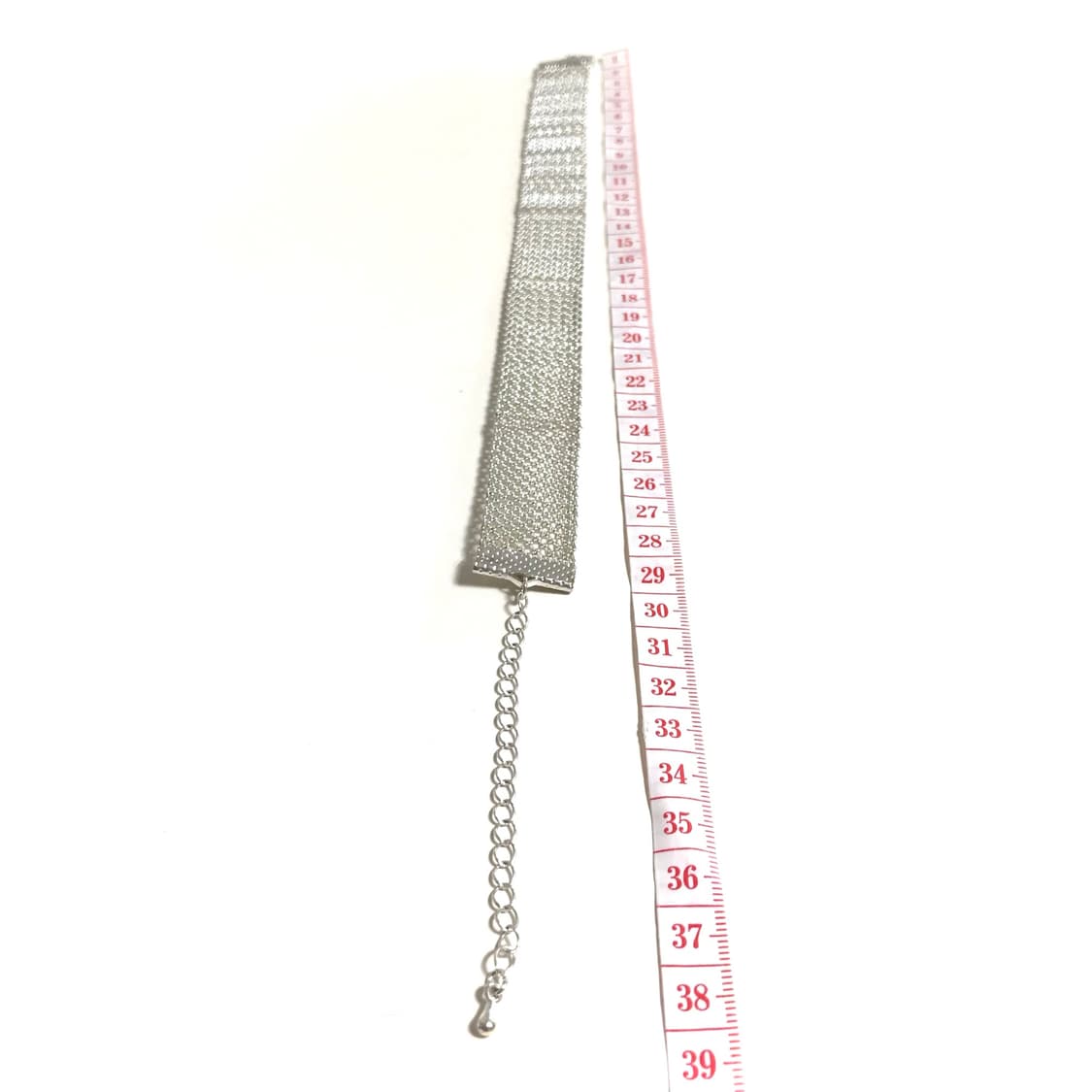 빈티지 실버 체인 초커 목걸이 락시크 y2k 오네 갸루 고스 로리 펑크 상품이미지6
