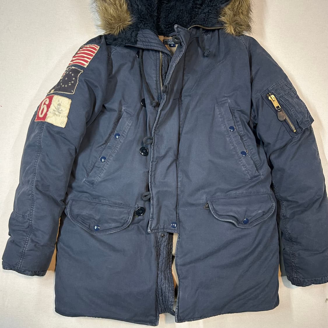 M) 폴로 랄프로렌 진스 N3B 덕다운 오리털 패딩 점퍼 상품이미지2