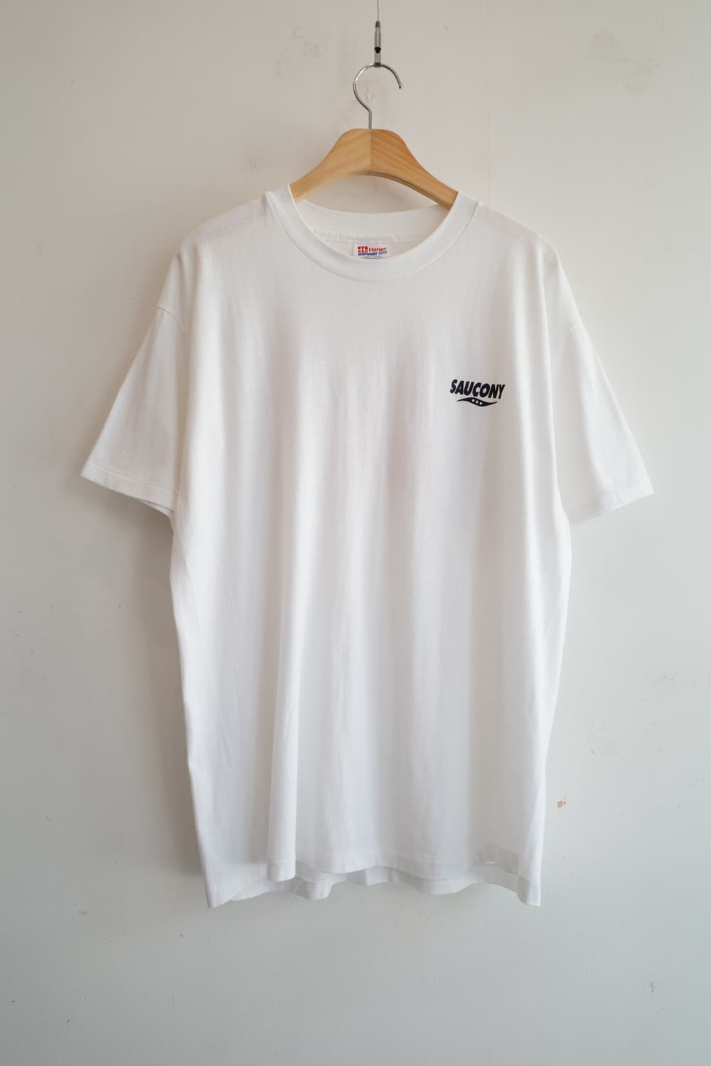 90s Hanes SAUCONY 써코니 프린팅 티셔츠 상품이미지1